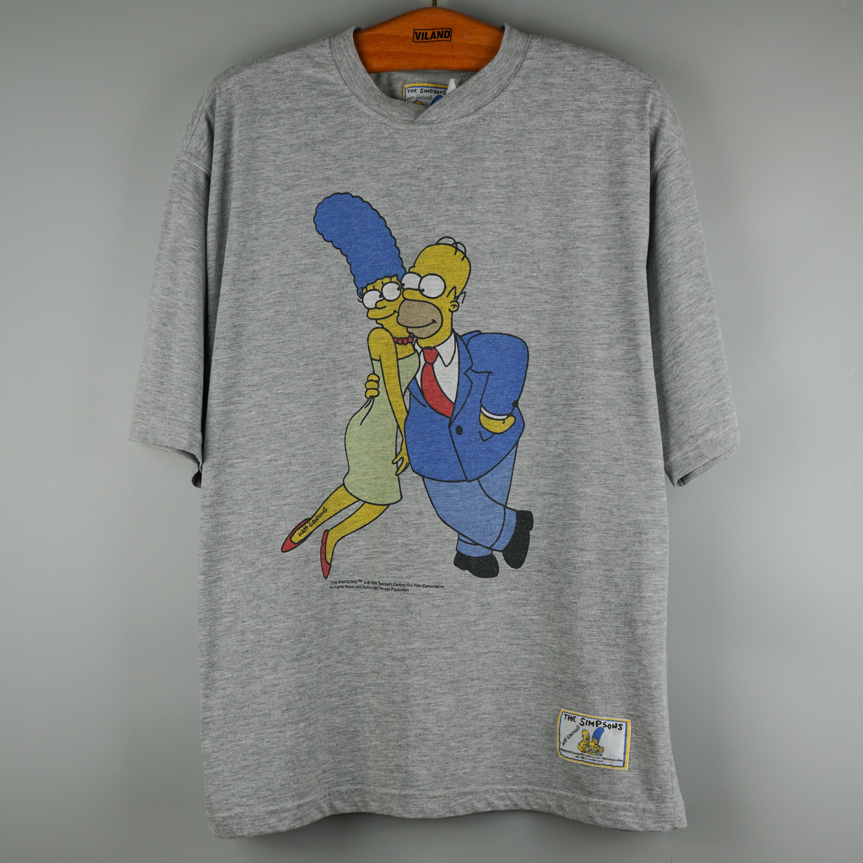 Cartoon Network × The Simpsons × Vintage 1999 Homer and Marge Simpson t-shirt Size US XXL / EU 58 / 5 - 1 Thumbnail