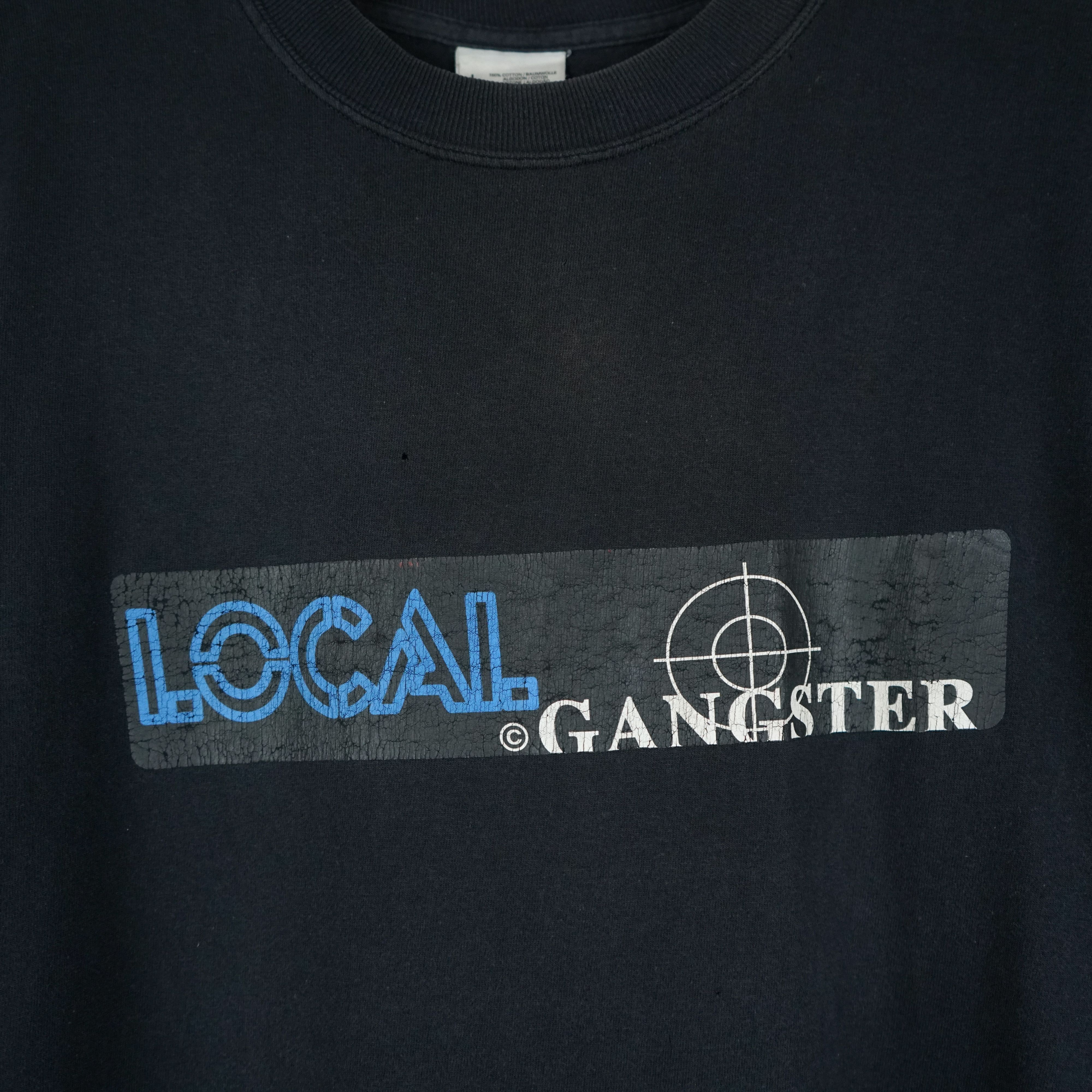 Vintage 1990s Local Gangster t shirt Size US L / EU 52-54 / 3 - 2 Thumbnail