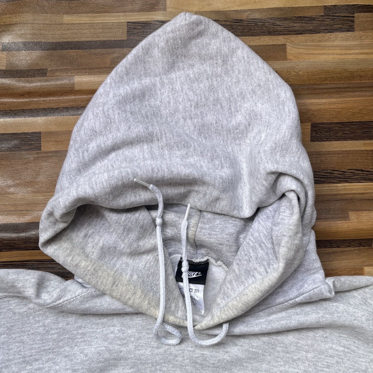 Vintage Big Swoosh Centre Logo Nike Vintage Hoodie Made In USA Size US L / EU 52-54 / 3 - 9 Thumbnail