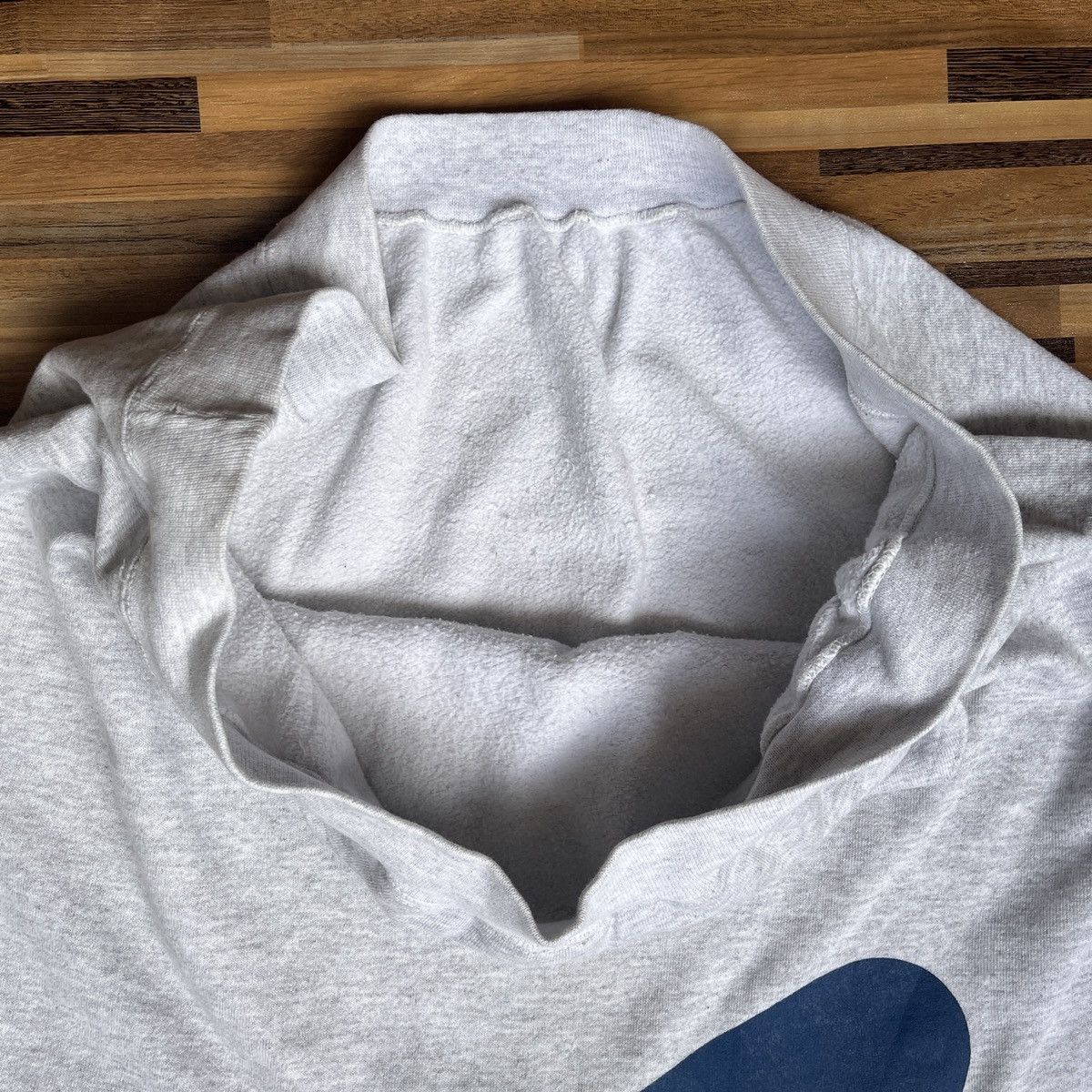 Vintage Big Swoosh Centre Logo Nike Vintage Hoodie Made In USA Size US L / EU 52-54 / 3 - 12 Thumbnail
