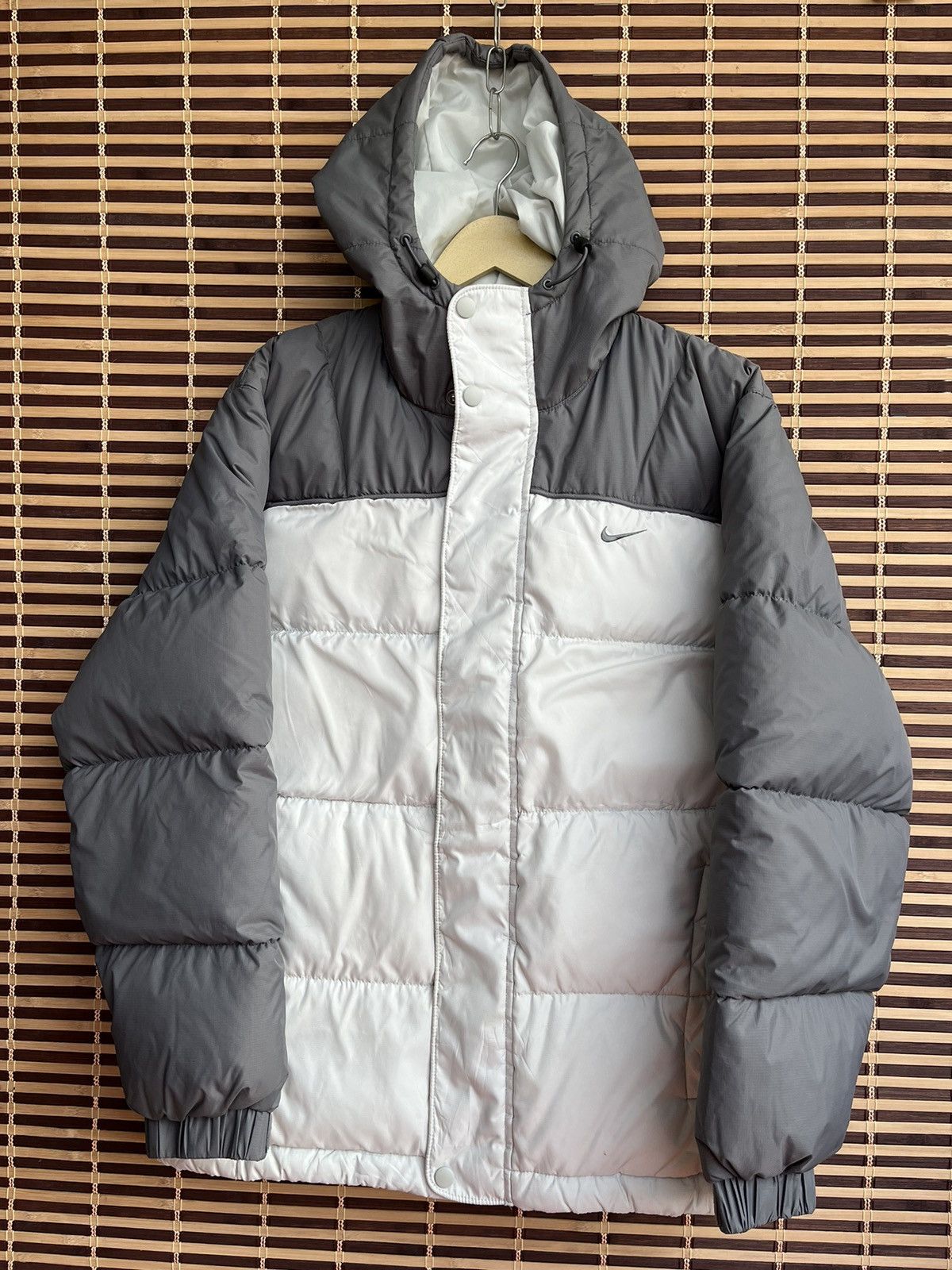 Nike Nike Puffer Down Hoodie Full Zipped And Buttons Size US M / EU 48-50 / 2 - 22 Thumbnail