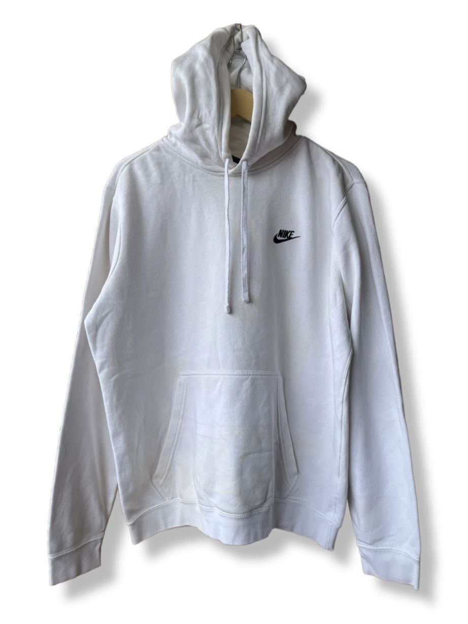 Vintage Y2K Nike Hoodie White Color