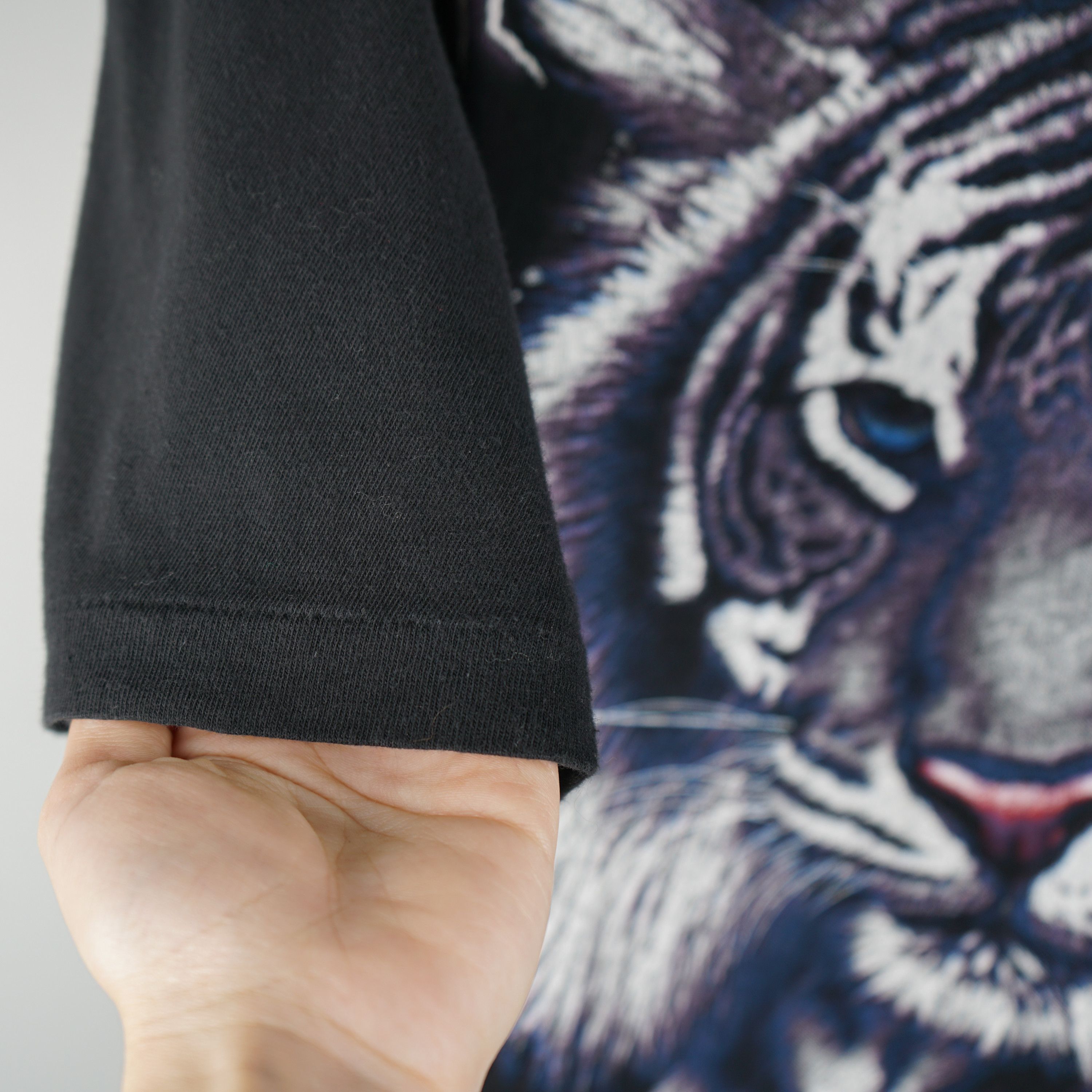 Harley Davidson × Vintage 1990s American Thunder Tiger t-shirt Size US XXL / EU 58 / 5 - 11 Thumbnail