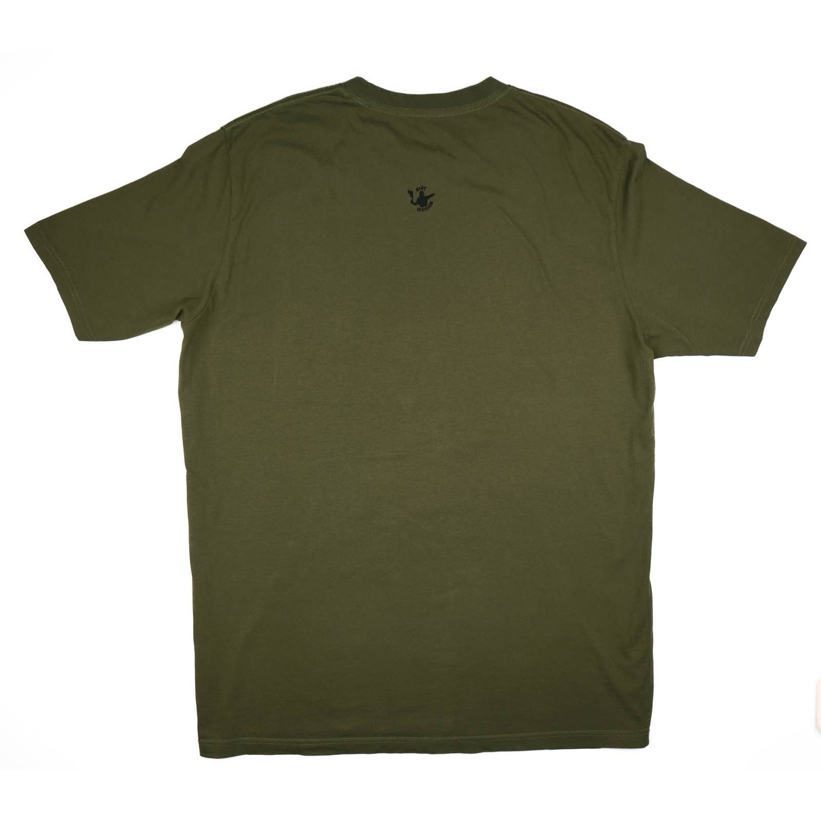Band Tees × Riot Division Riot Division Khaki Blank T-Shirt Size US XXL / EU 58 / 5 - 5 Thumbnail