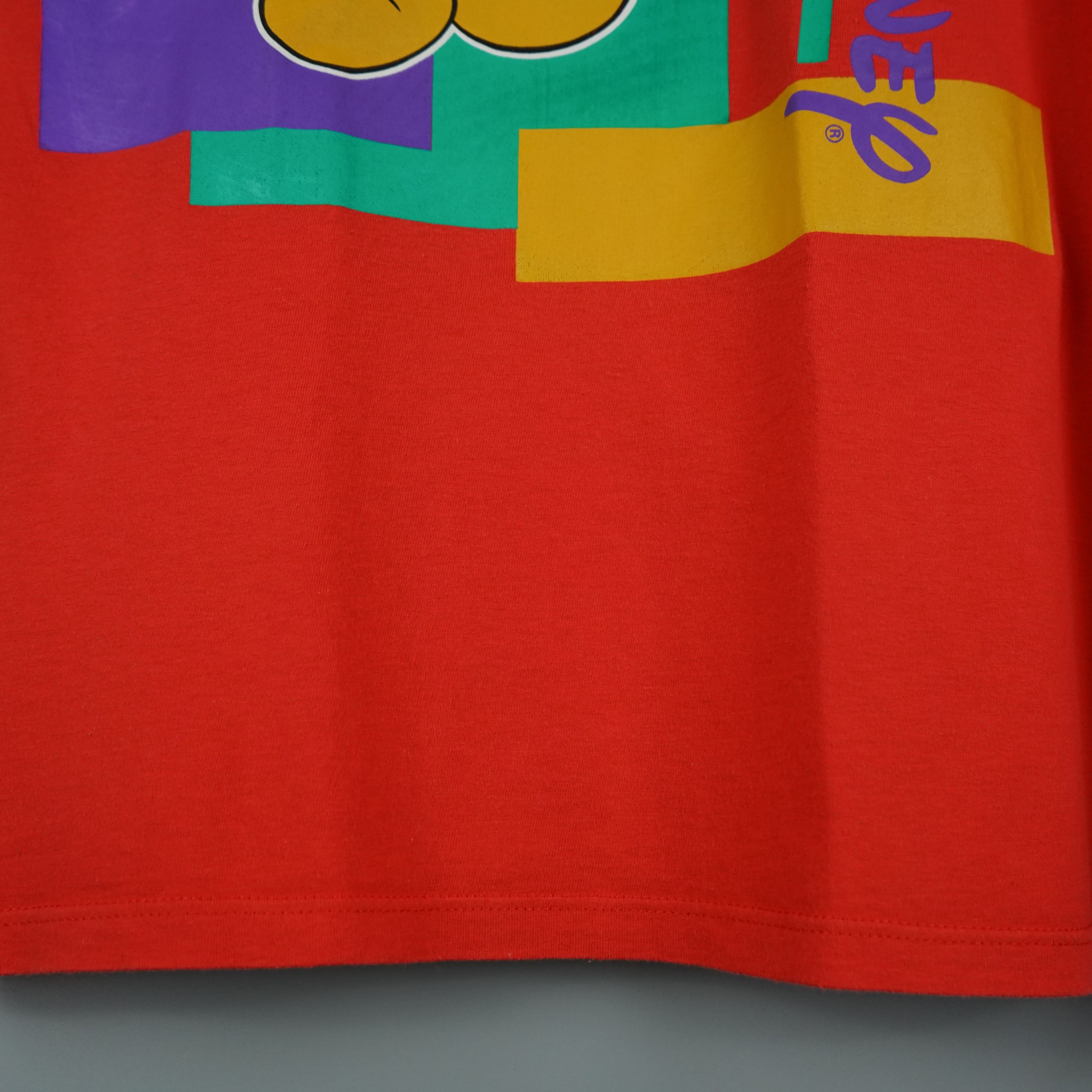 Cartoon Network × Disney × Vintage 1990s Mickey Mouse t-shirt Size US L / EU 52-54 / 3 - 3 Thumbnail