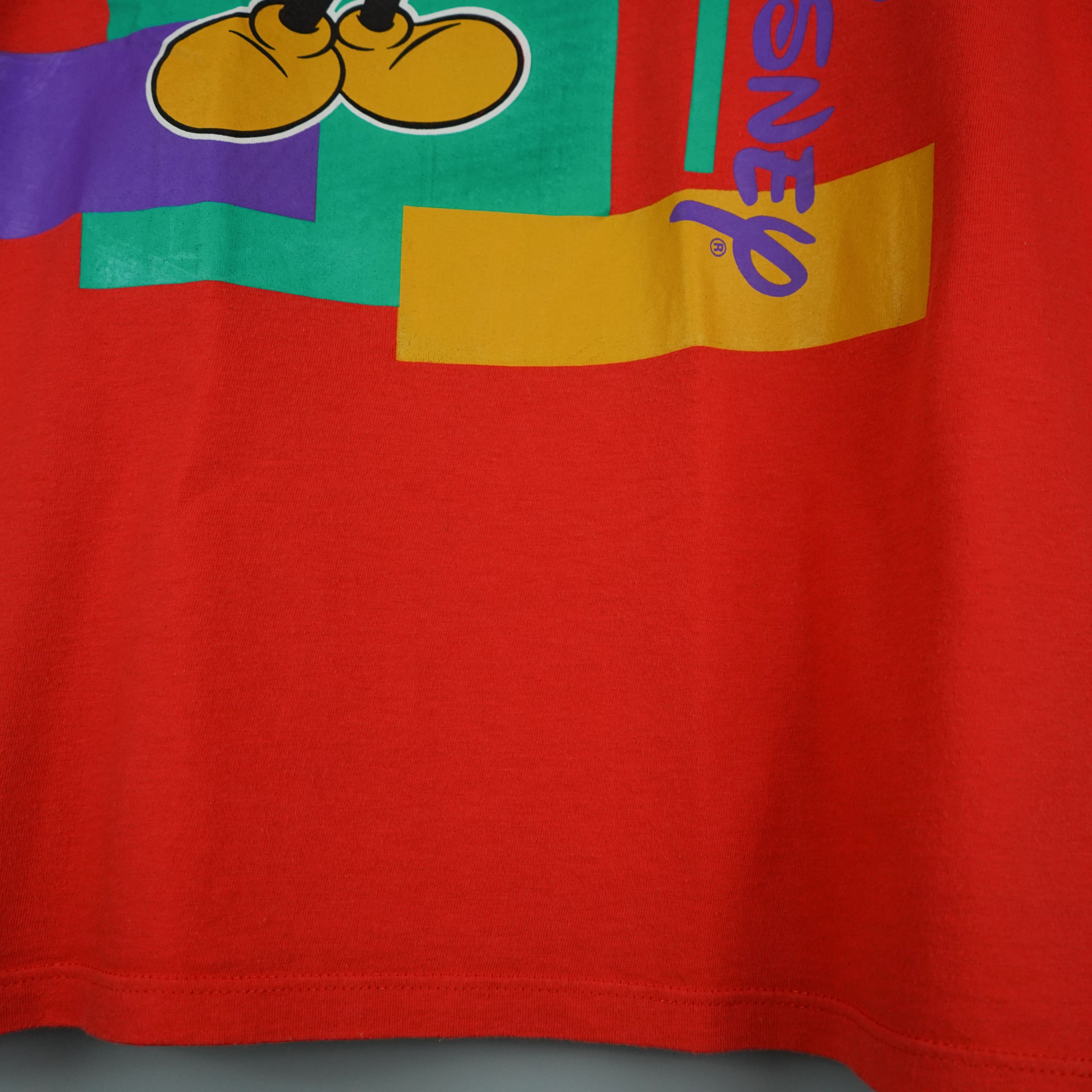 Cartoon Network × Disney × Vintage 1990s Mickey Mouse t-shirt Size US L / EU 52-54 / 3 - 6 Thumbnail