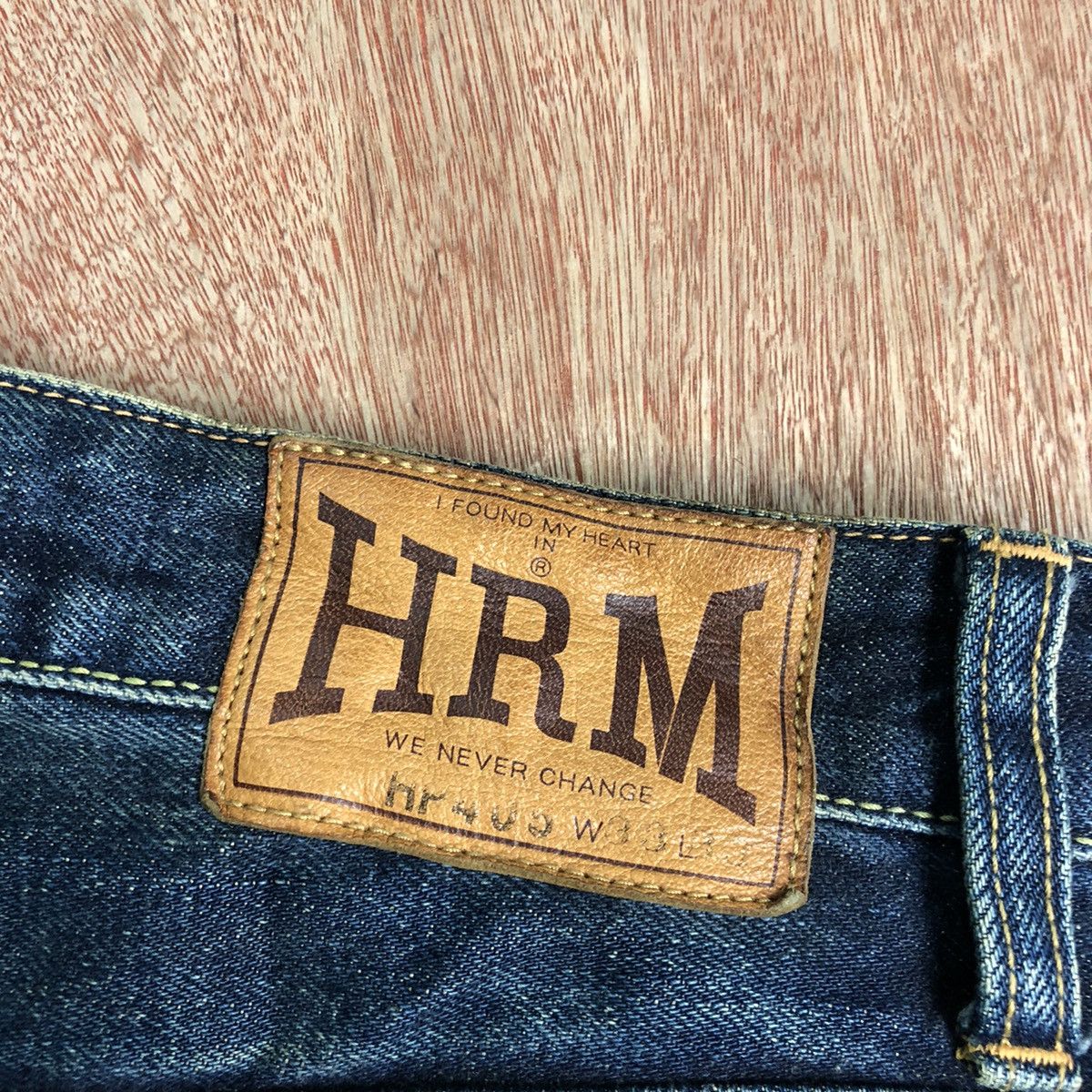 HOLLYWOOD RANCH MARKET DLL Hollywood Ranch Market HRM selvedge Denim Pants #c131 Size US 33 - 11 Thumbnail