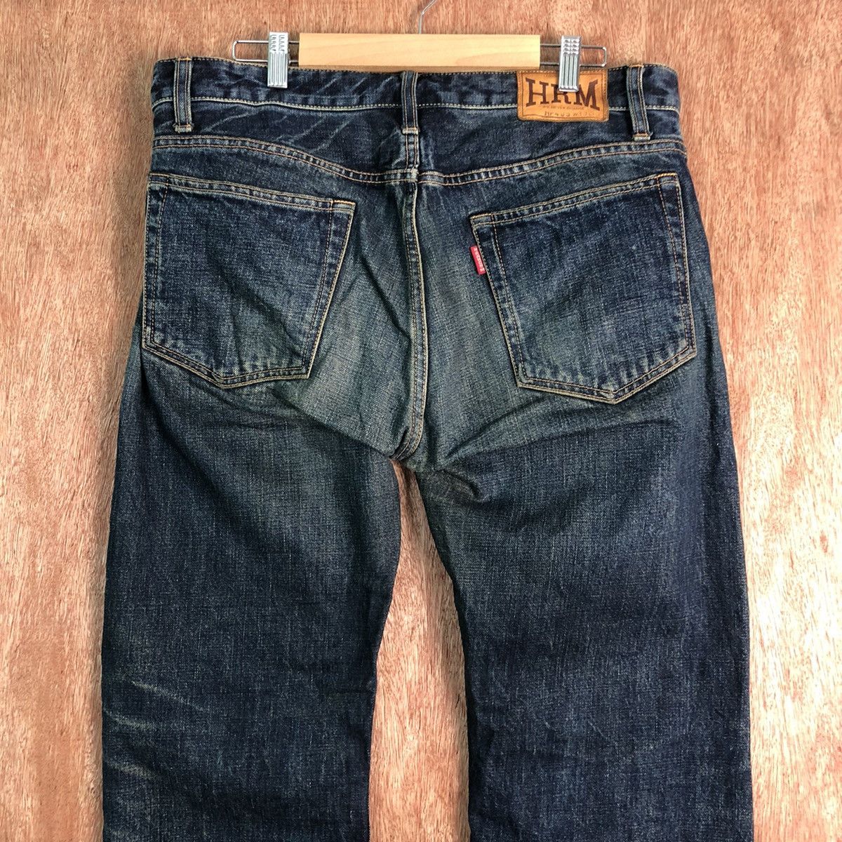 HOLLYWOOD RANCH MARKET DLL Hollywood Ranch Market HRM selvedge Denim Pants #c131 Size US 33 - 8 Thumbnail