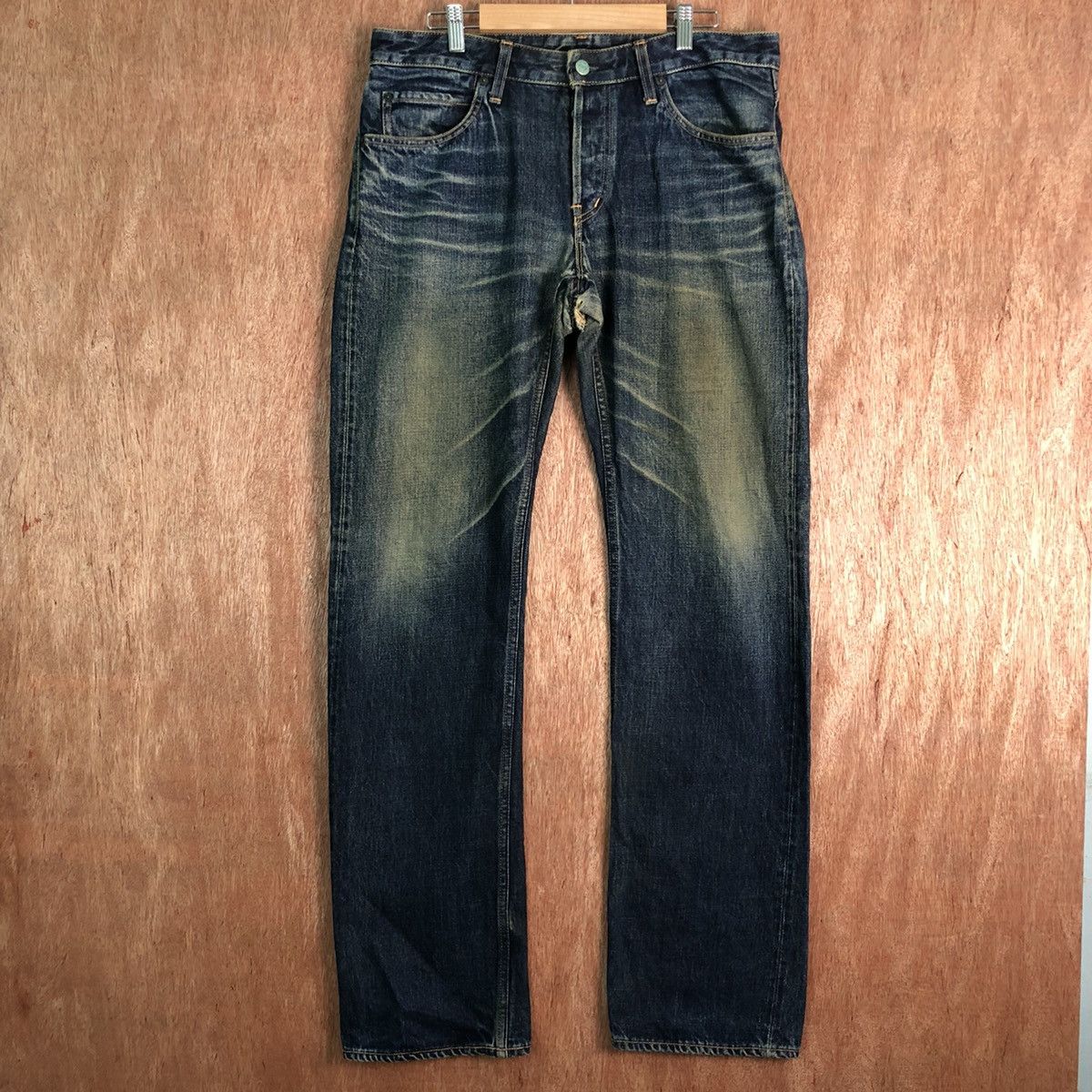 HOLLYWOOD RANCH MARKET DLL Hollywood Ranch Market HRM selvedge Denim Pants #c131 Size US 33 - 1 Thumbnail