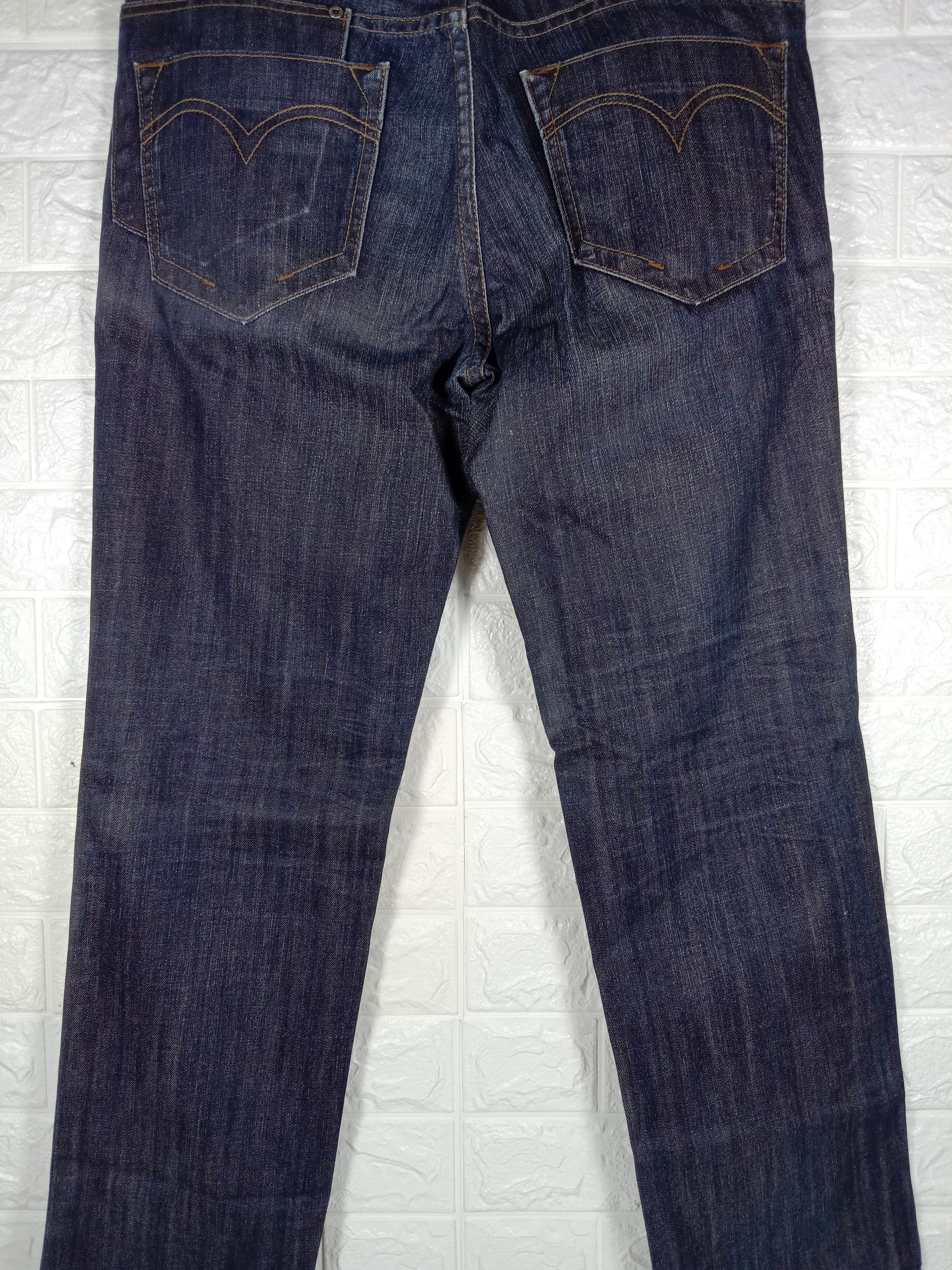 Japanese Brand Vintage Japanese Brand Indigo Blue Jean Holic Denim Size US 35 - 5 Thumbnail