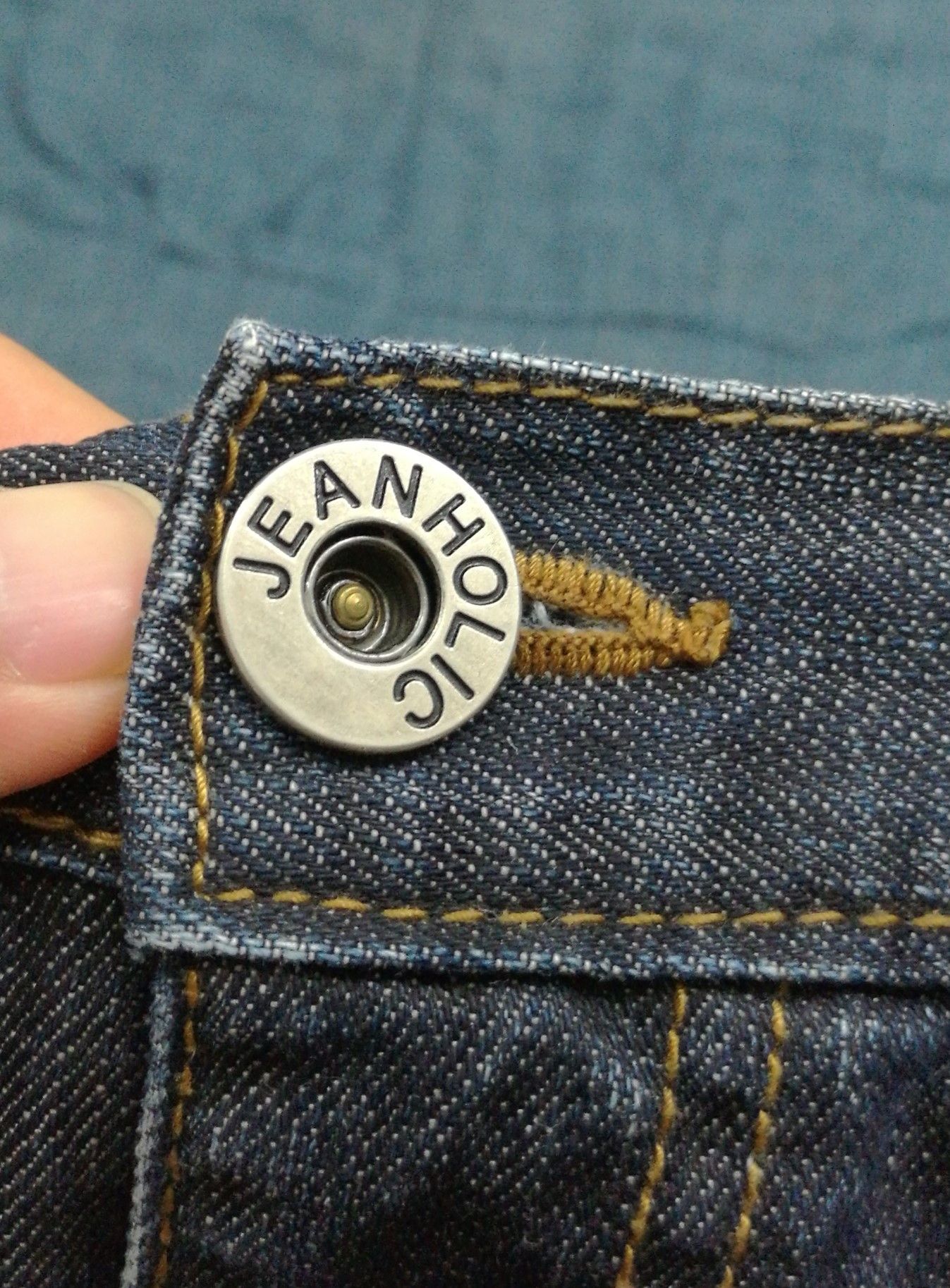 Japanese Brand Vintage Japanese Brand Indigo Blue Jean Holic Denim Size US 35 - 9 Thumbnail