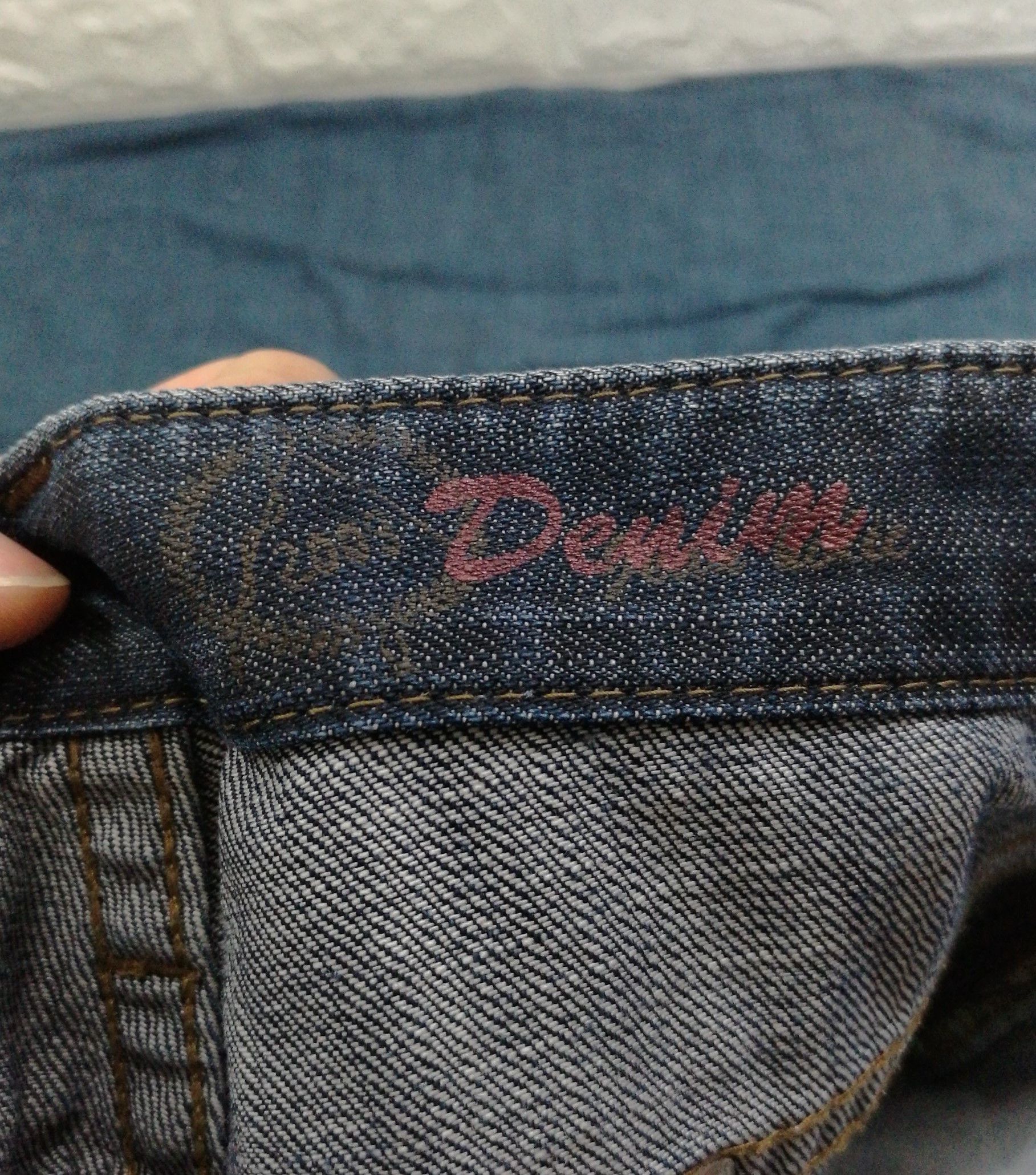 Japanese Brand Vintage Japanese Brand Indigo Blue Jean Holic Denim Size US 35 - 14 Thumbnail