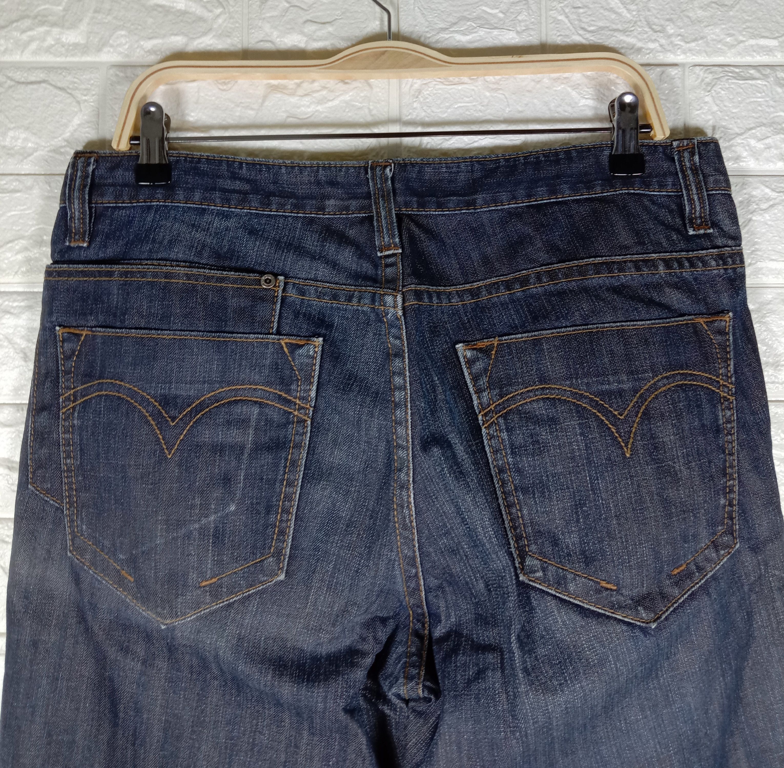 Japanese Brand Vintage Japanese Brand Indigo Blue Jean Holic Denim Size US 35 - 7 Thumbnail