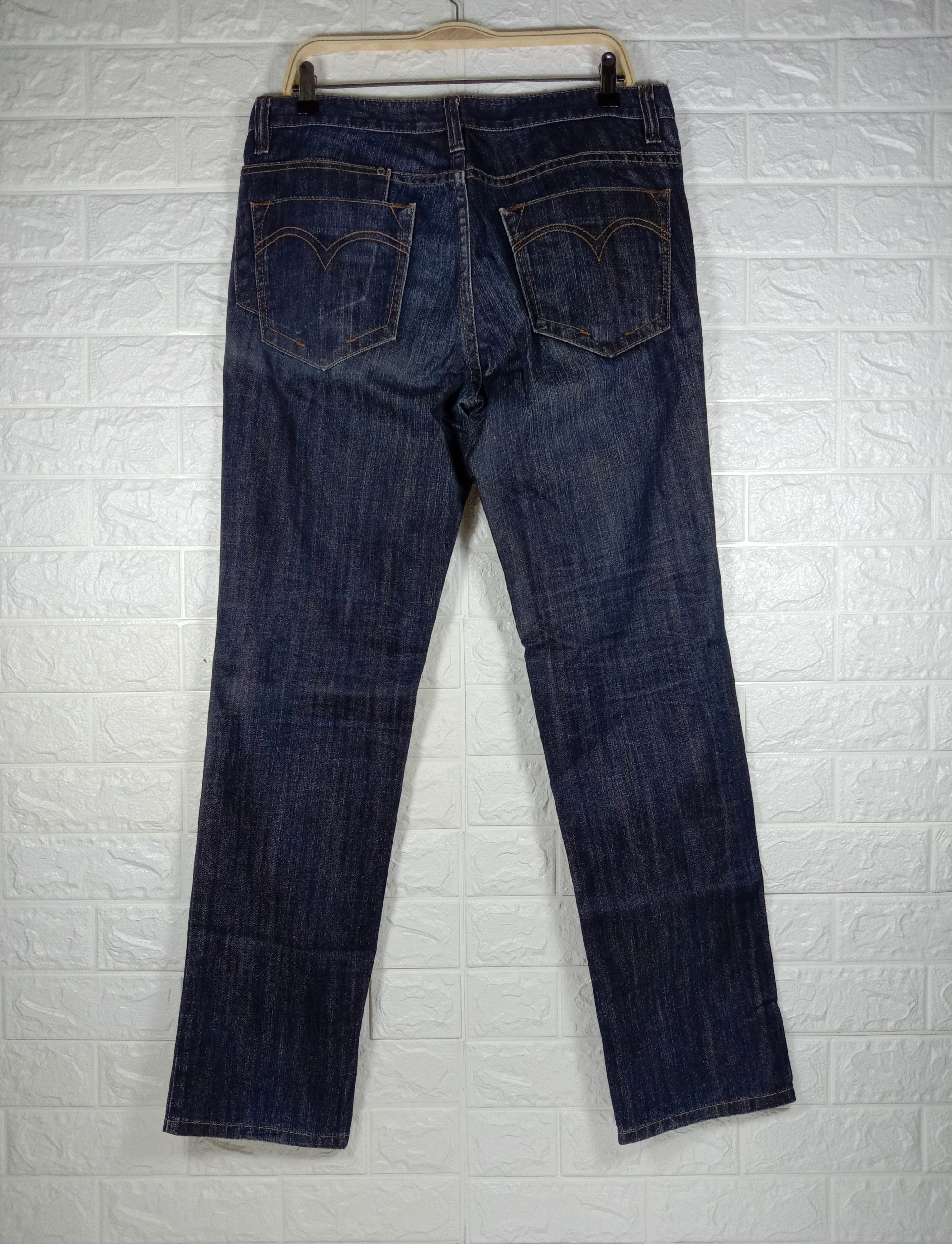 Japanese Brand Vintage Japanese Brand Indigo Blue Jean Holic Denim Size US 35 - 6 Thumbnail