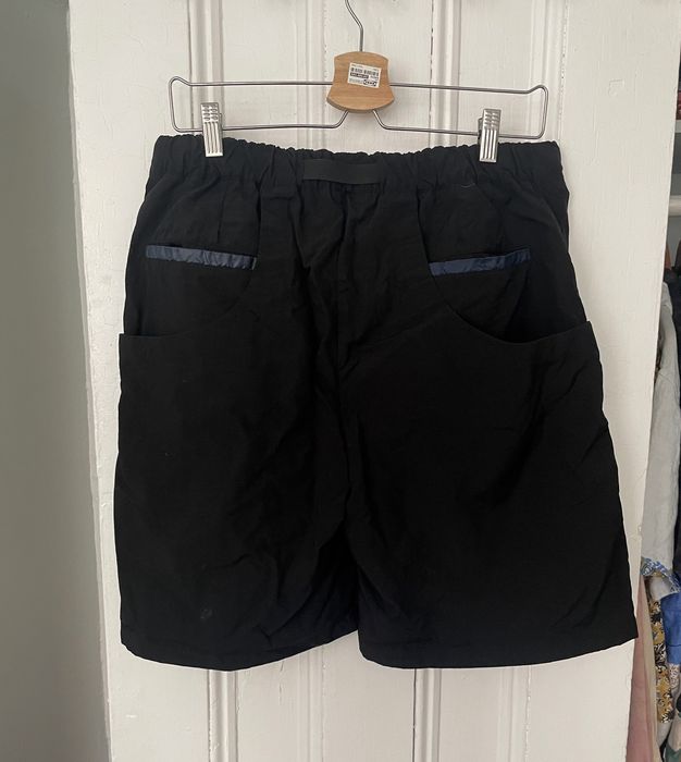 TREK SHORT - BLACK NYLON TASLAN