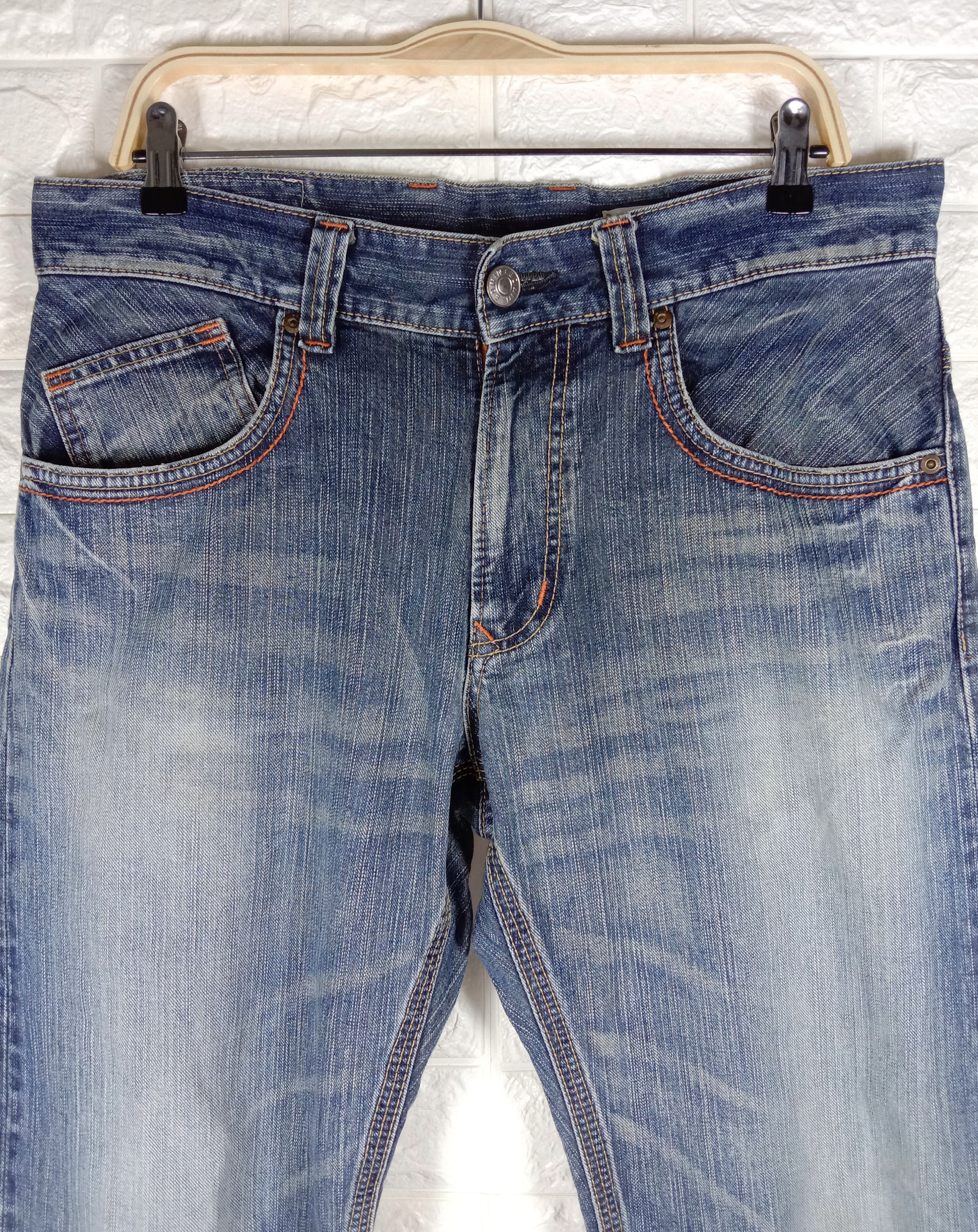 Edwin Vintage Edwin 404 XV-S Blue Wash Jeans Size US 34 / EU 50 - 5 Thumbnail
