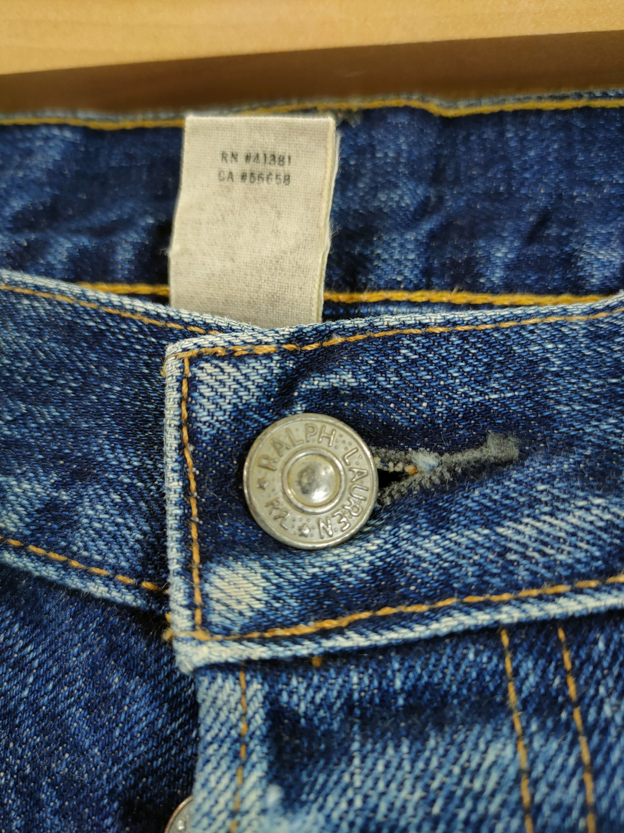 RRL Ralph Lauren RRL double R japan woven selvedge distressed denim #46-893DL Size US 34 / EU 50 - 5 Thumbnail