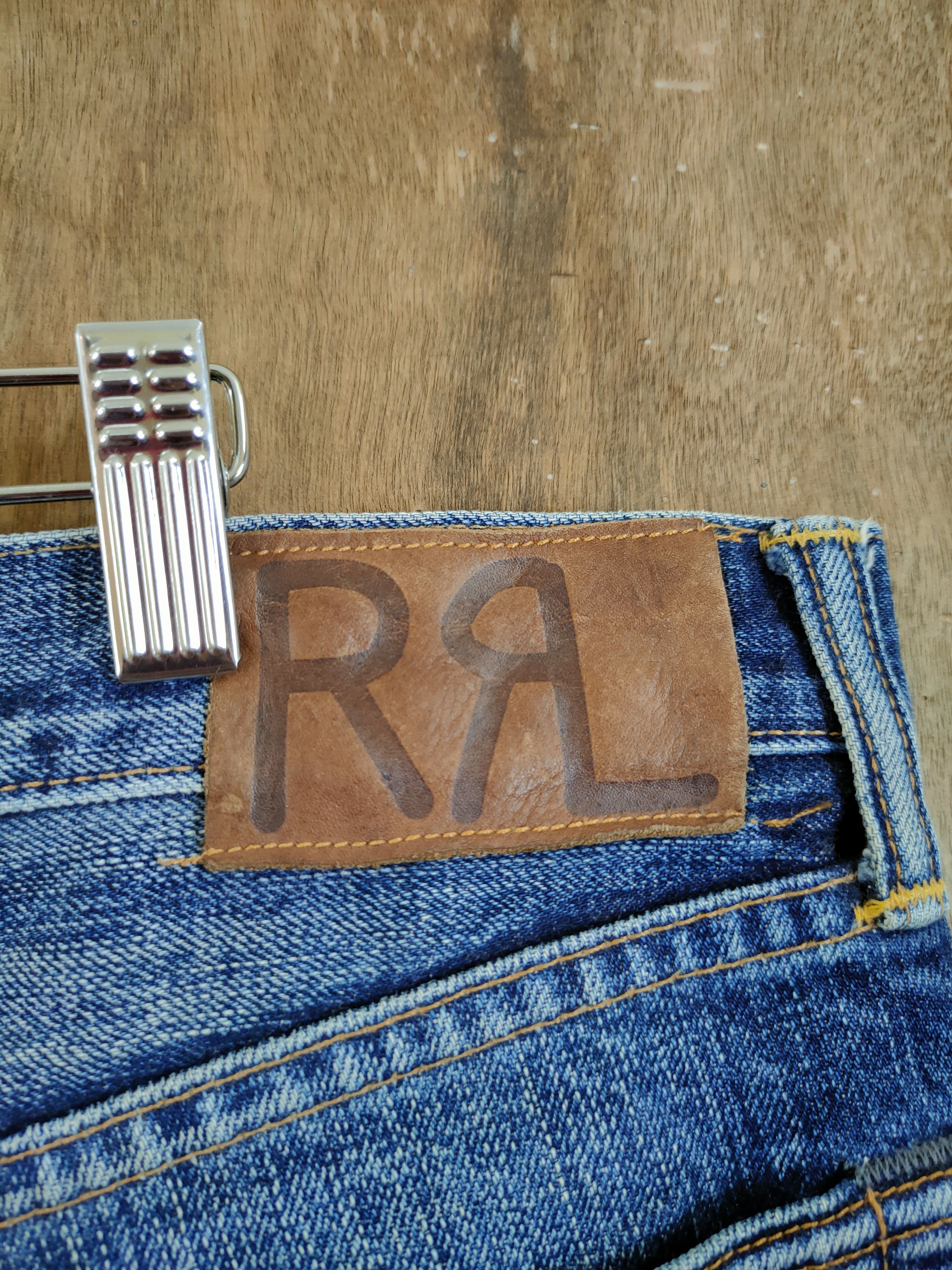 RRL Ralph Lauren RRL double R japan woven selvedge distressed denim #46-893DL Size US 34 / EU 50 - 10 Thumbnail