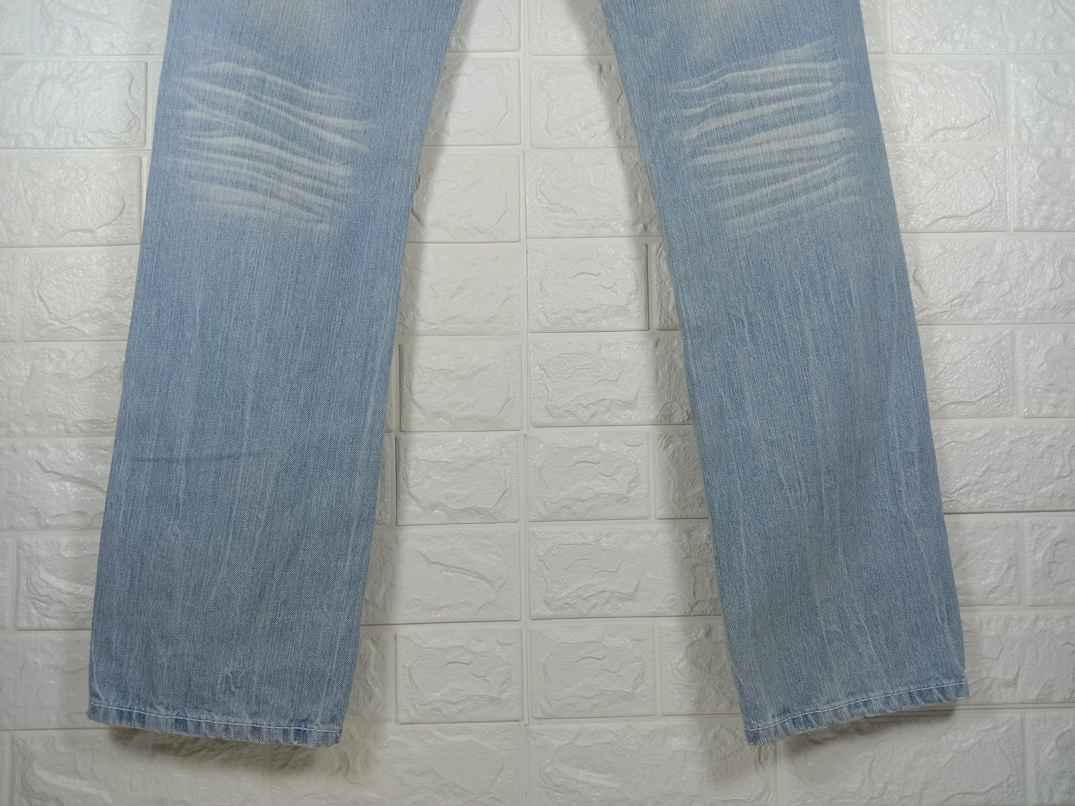 Japanese Brand Vintage Japanese Blue Moon Blue Surf Style Patched Jeans Size 30" / US 8 / IT 44 - 8 Thumbnail