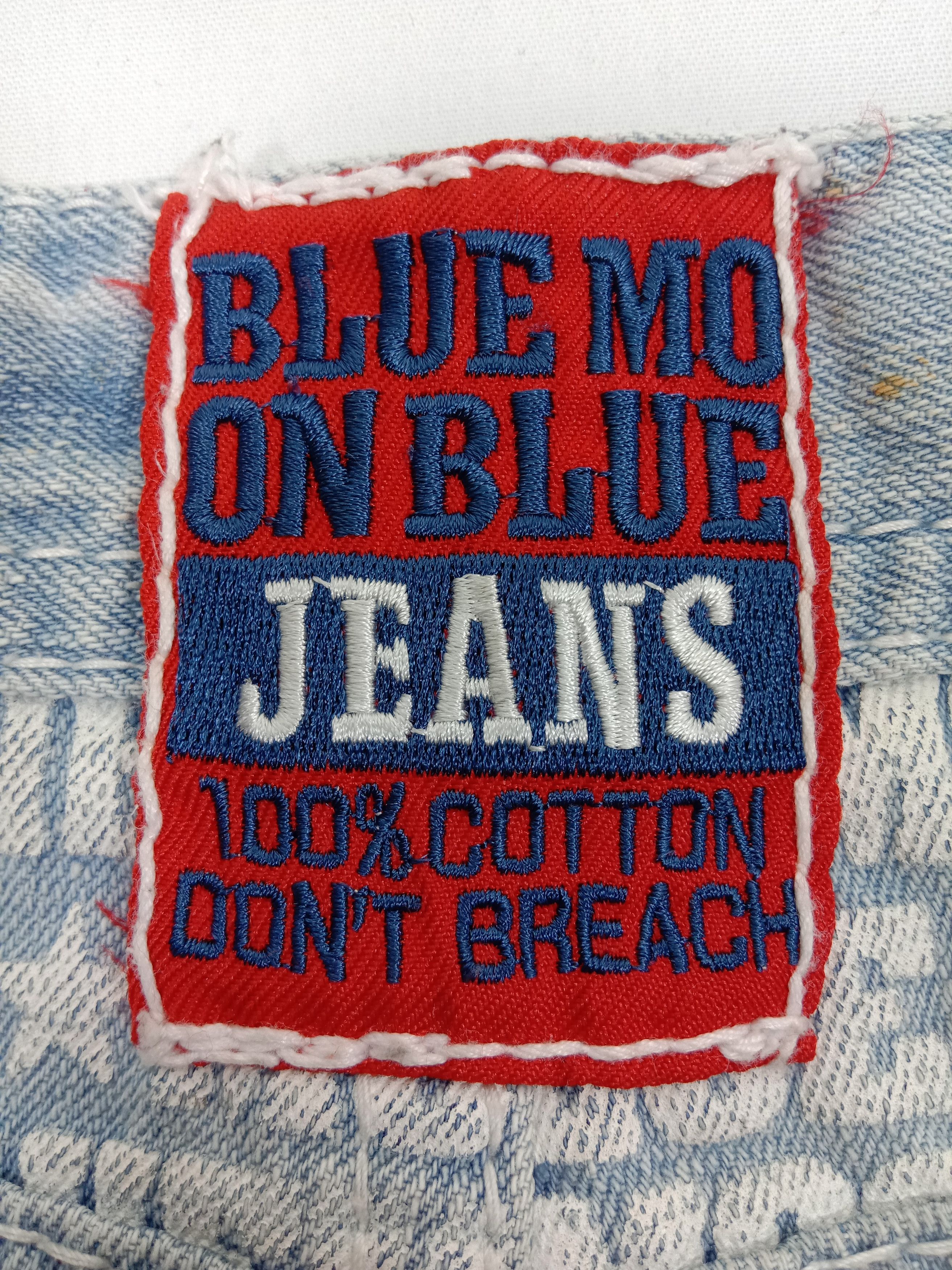 Japanese Brand Vintage Japanese Blue Moon Blue Surf Style Patched Jeans Size 30" / US 8 / IT 44 - 15 Thumbnail