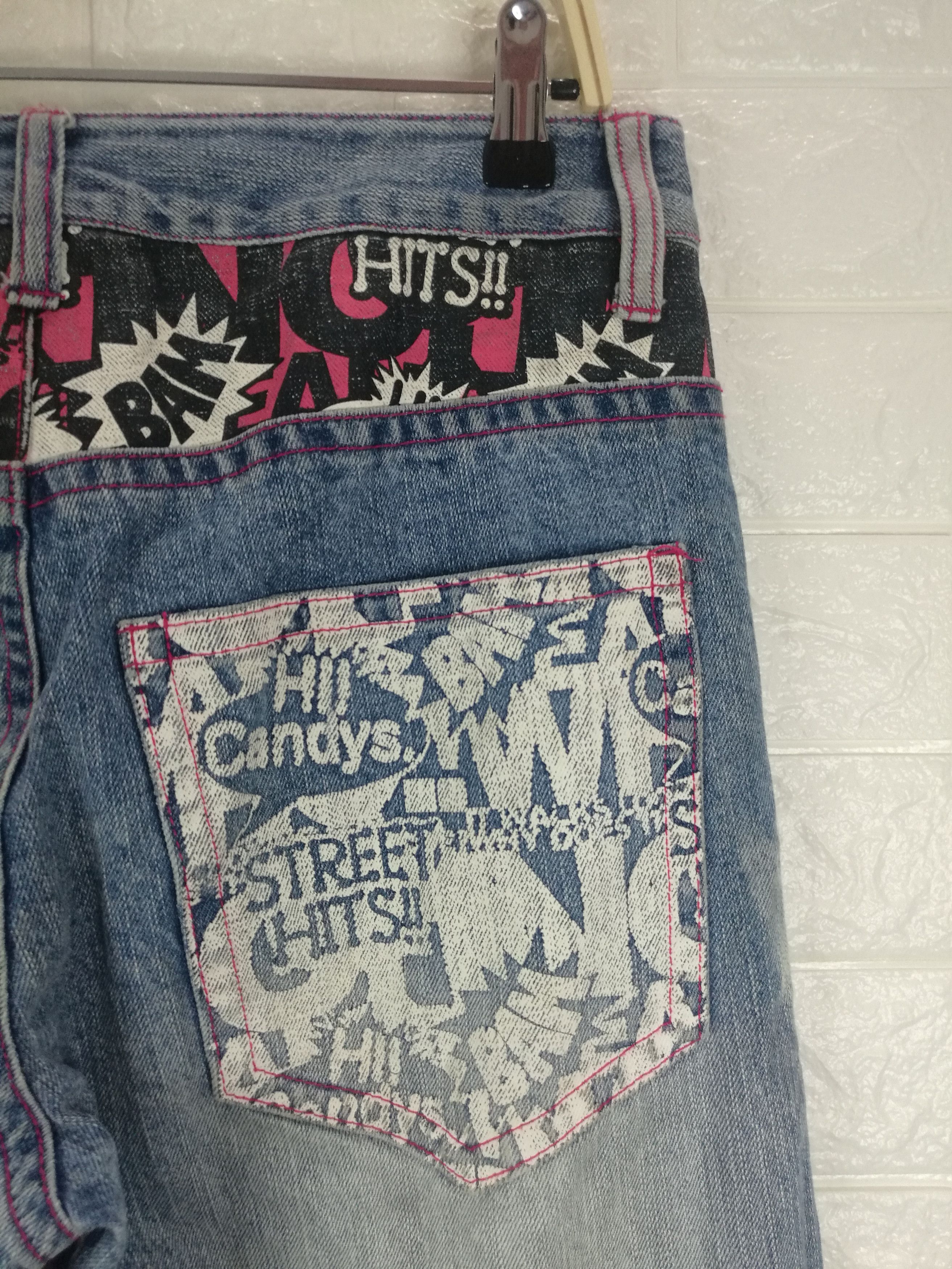 Hysteric Glamour Vintage Japanese Brand Massive Squad Jeans Size US 32 / EU 48 - 13 Thumbnail
