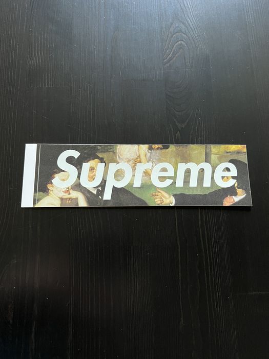 Supreme le outlet bain sticker