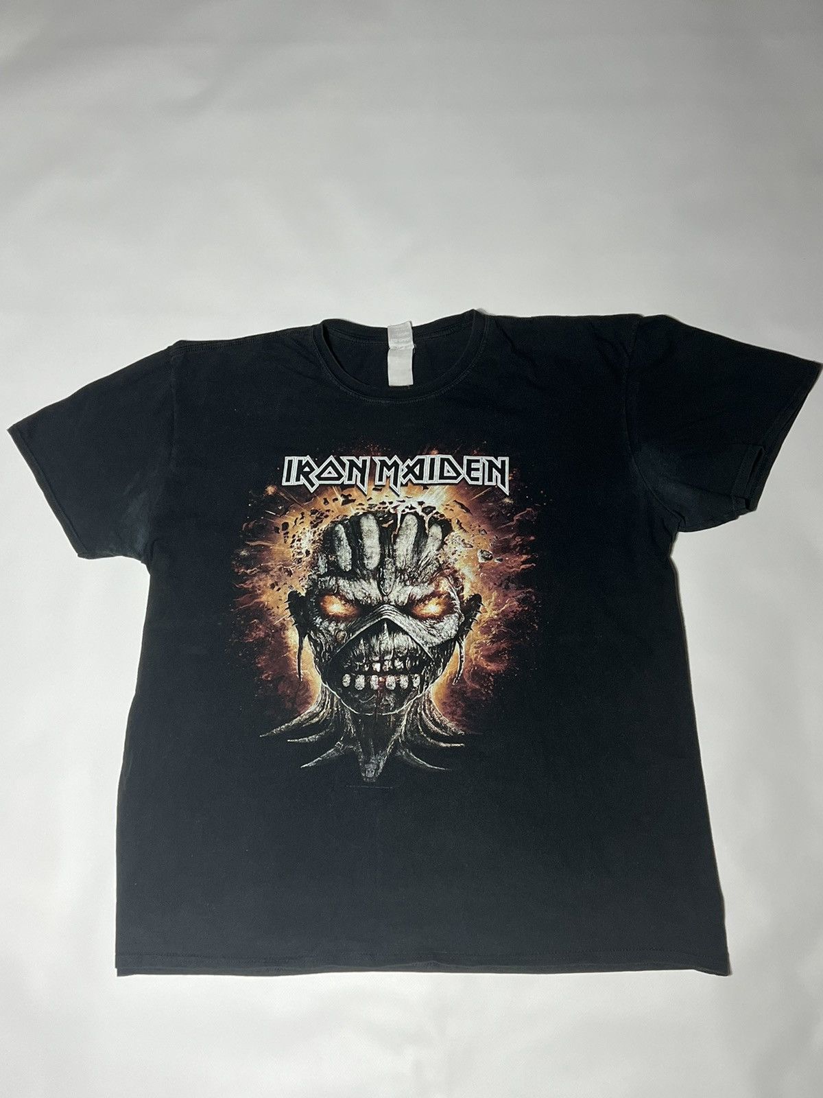 Band Tees × Iron Maiden × Vintage VINTAGE🤑 Iron Maiden vintage t-shirt Size US XL / EU 56 / 4 - 1 Thumbnail