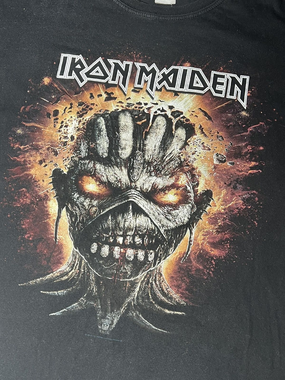 Band Tees × Iron Maiden × Vintage VINTAGE🤑 Iron Maiden vintage t-shirt Size US XL / EU 56 / 4 - 2 Thumbnail