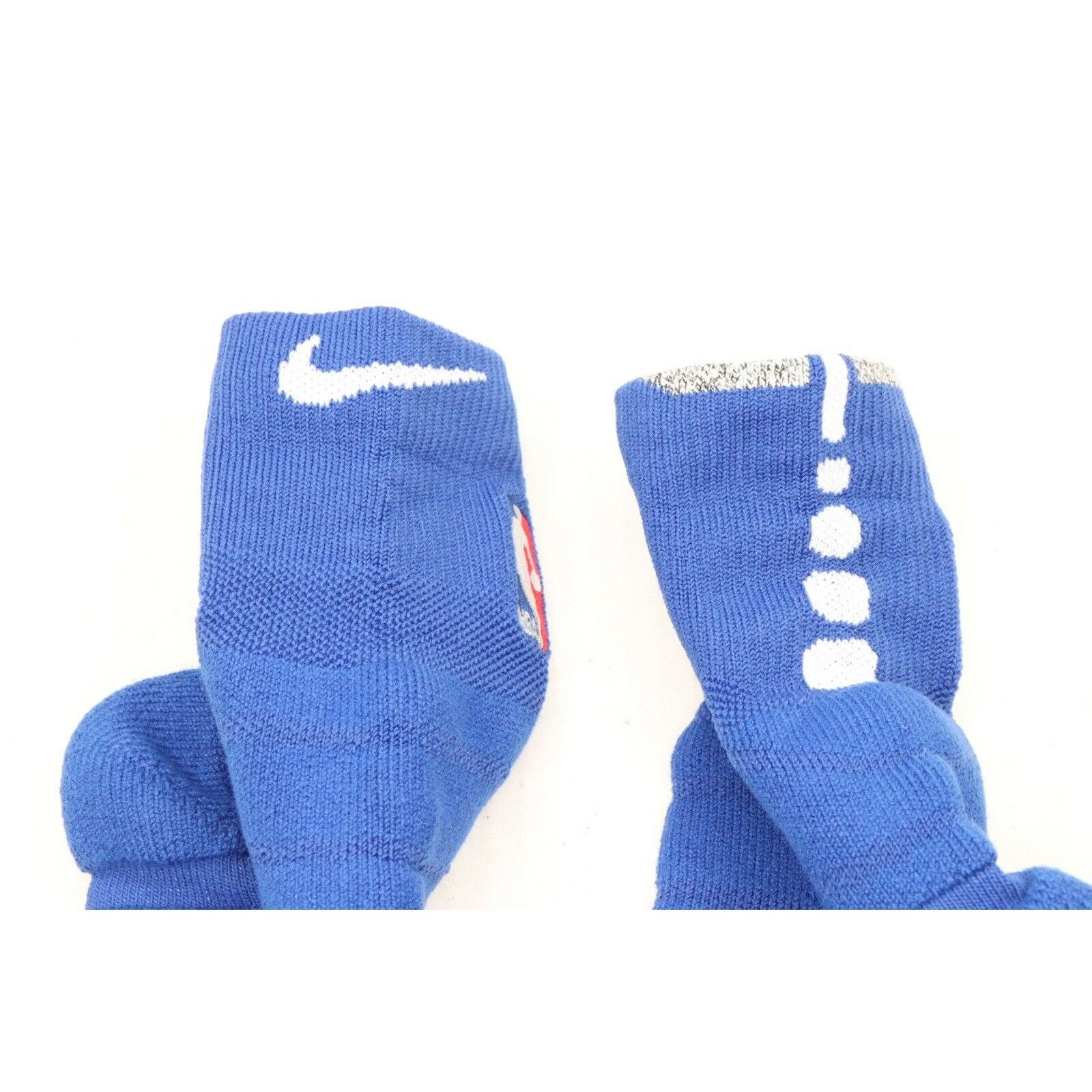 NBA New Nike NBA Authentics Team Issued Detroit Pistons Socks Size ONE SIZE - 11 Thumbnail