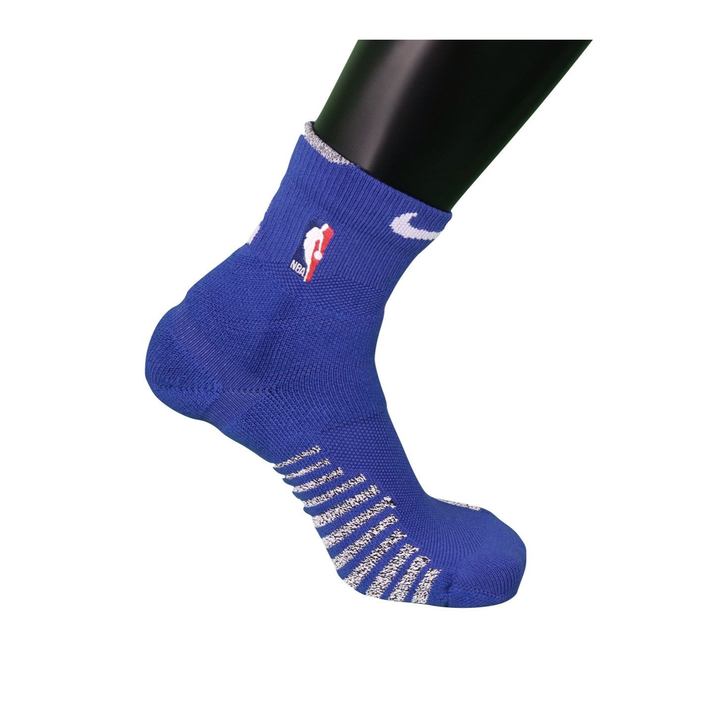 NBA New Nike NBA Authentics Team Issued Detroit Pistons Socks Size ONE SIZE - 2 Thumbnail