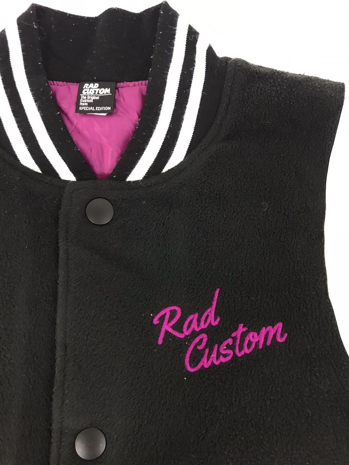 Japanese Brand Rad Custom Special Edition Varsity Jacket Quilted Inner Size US S / EU 44-46 / 1 - 3 Thumbnail
