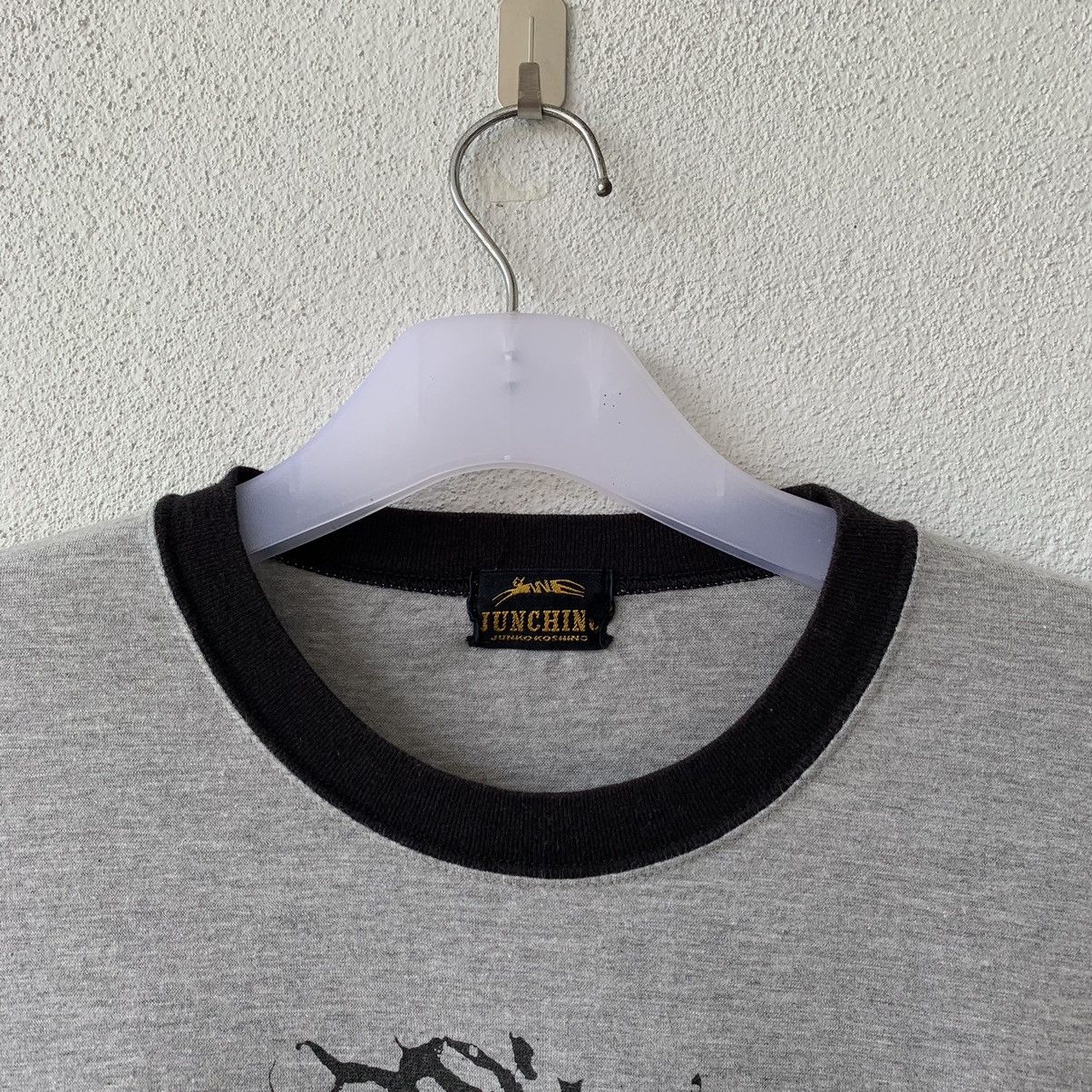 Japanese Brand JUNCHINO by JUNKO KOSHINO t shirt spell out big design.. Size US XL / EU 56 / 4 - 5 Thumbnail