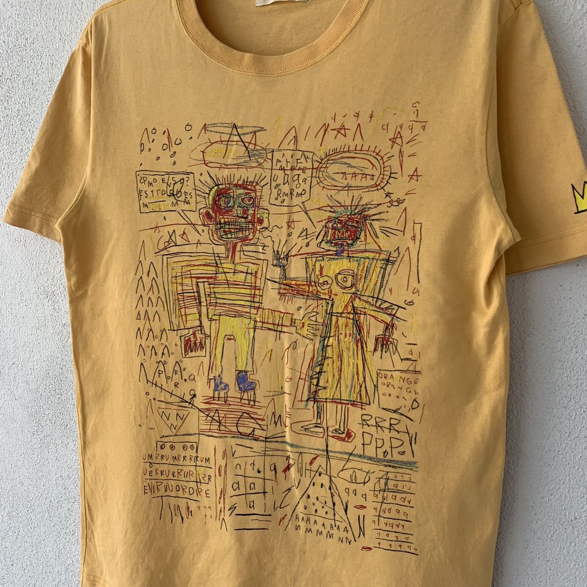 Jean-Michel Basquiat Vintage JEAN MICHEL BASQUIAT t shirt.. graffiti art.. Size US S / EU 44-46 / 1 - 4 Thumbnail