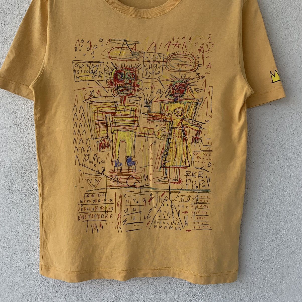 Jean-Michel Basquiat Vintage JEAN MICHEL BASQUIAT t shirt.. graffiti art.. Size US S / EU 44-46 / 1 - 3 Thumbnail