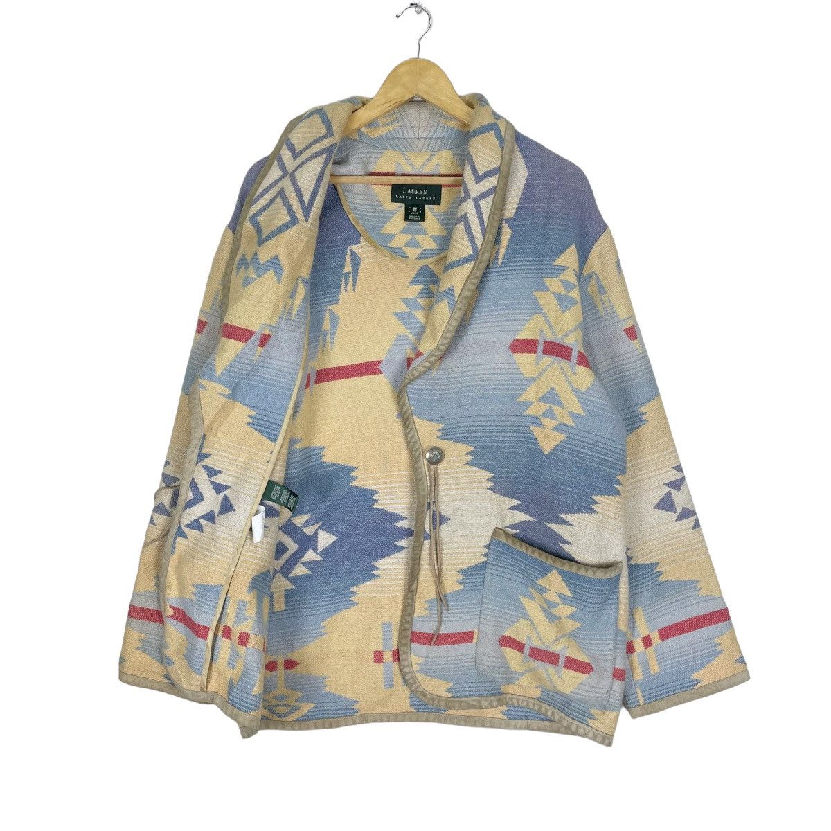 Lauren Ralph Lauren ☀️LAUREN RL NATIVE AMERICAN HIPPIE CARDIGAN JACKET Size US M / EU 48-50 / 2 - 8 Thumbnail
