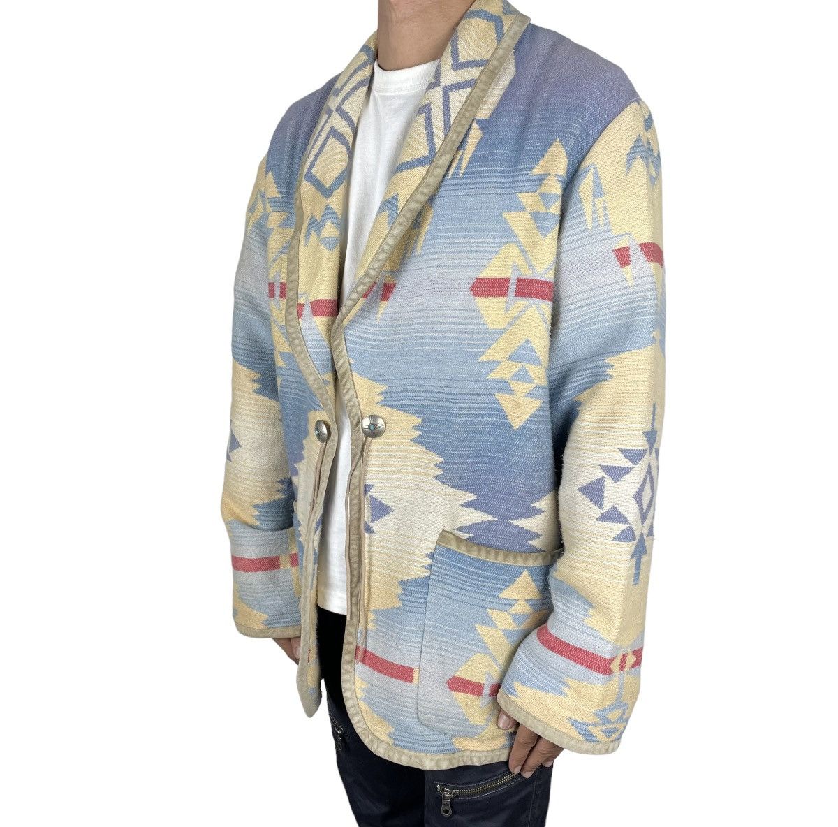Lauren Ralph Lauren ☀️LAUREN RL NATIVE AMERICAN HIPPIE CARDIGAN JACKET Size US M / EU 48-50 / 2 - 2 Thumbnail