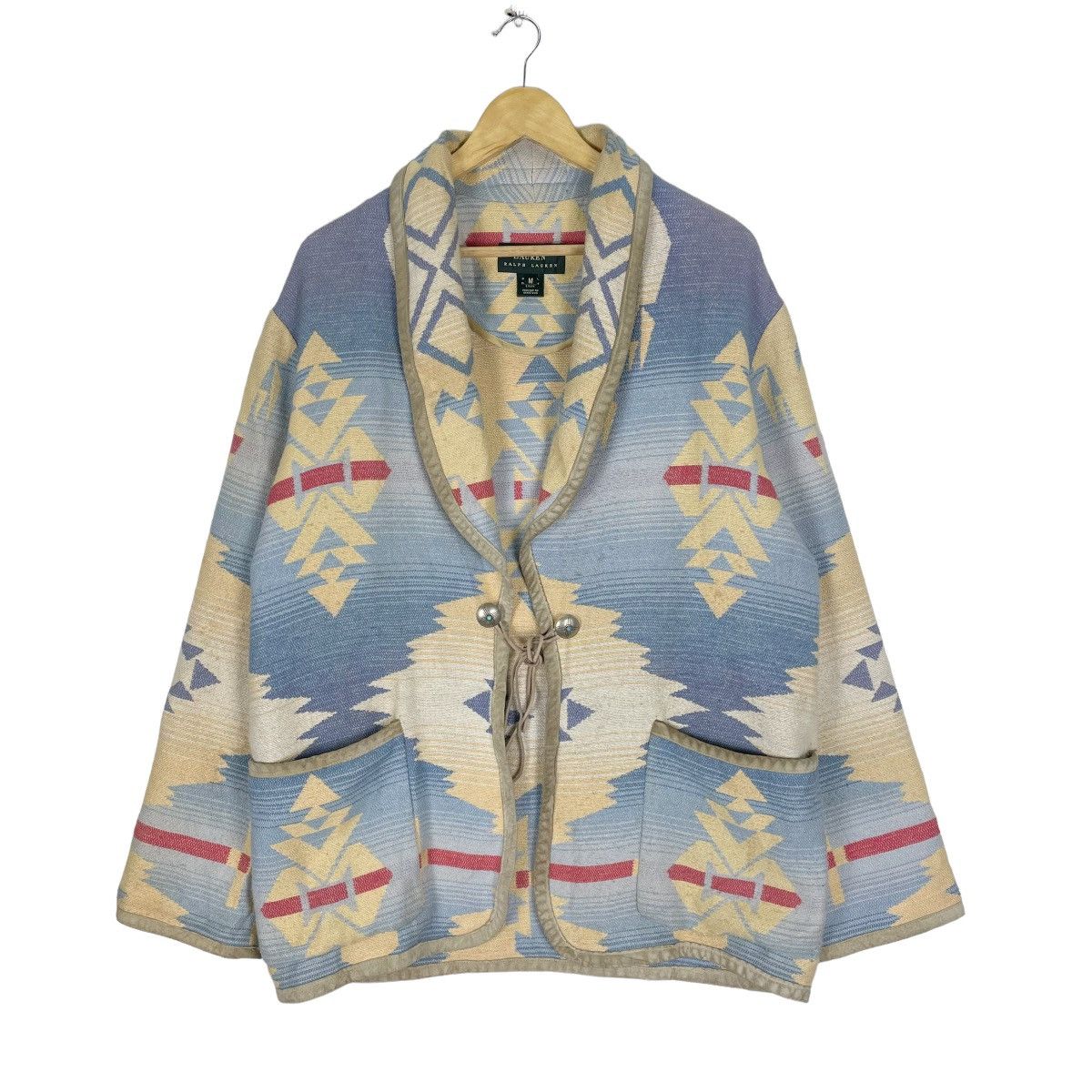 Lauren Ralph Lauren ☀️LAUREN RL NATIVE AMERICAN HIPPIE CARDIGAN JACKET Size US M / EU 48-50 / 2 - 3 Thumbnail