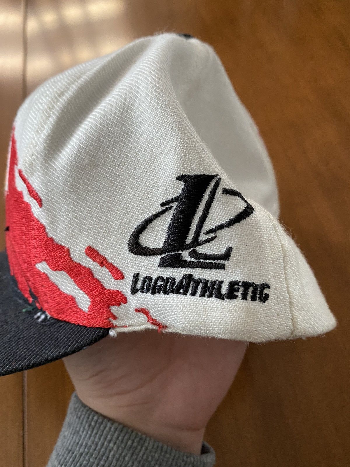 Logo Athletic Vintage Chicago Blackhawks Logo Athletic Splash Snapback Hat Size ONE SIZE - 2 Thumbnail