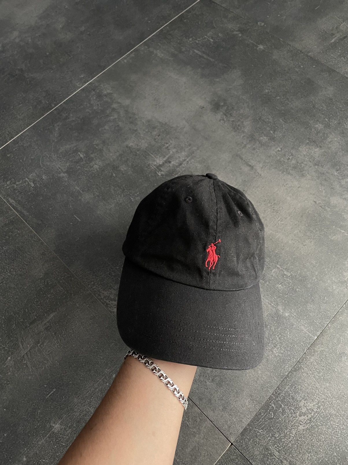 Polo Ralph Lauren × Vintage Vintage Polo Ralph Lauren Black Cap 