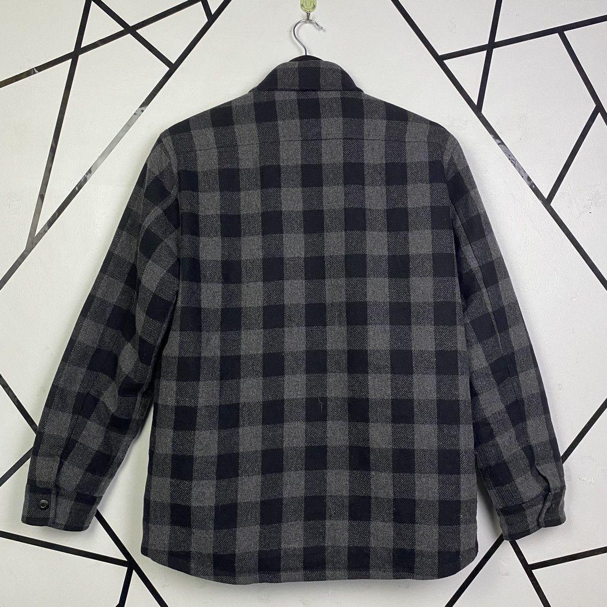 Element × Japanese Brand Gcw23 🔥 Vintage Japanese Checked Board Flannel Jacket Size US M / EU 48-50 / 2 - 2 Thumbnail