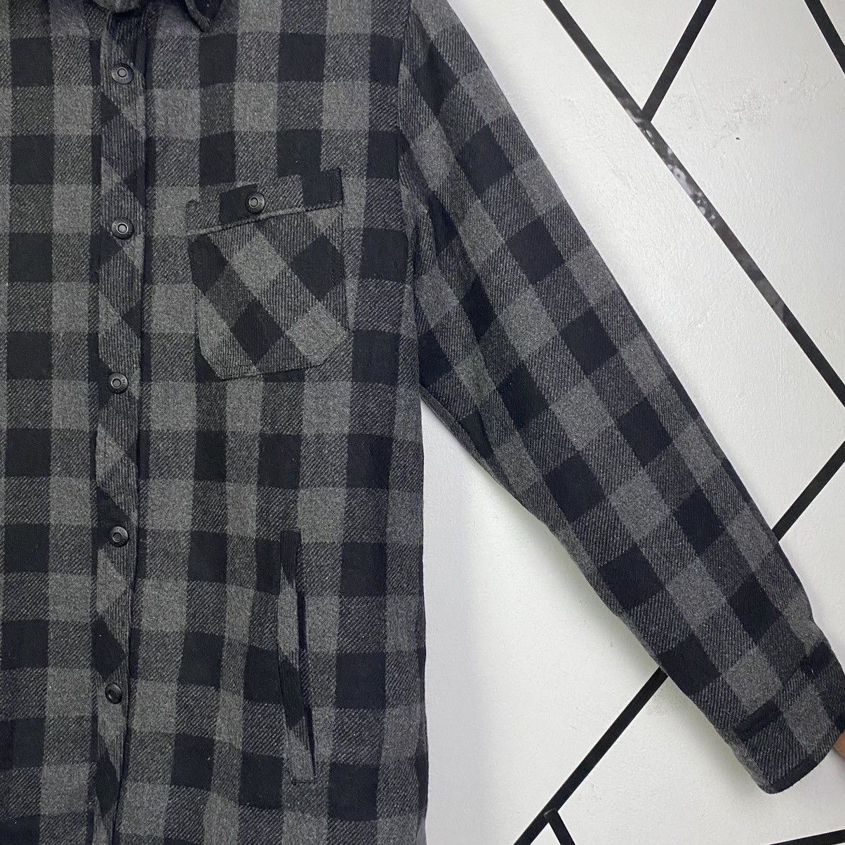 Element × Japanese Brand Gcw23 🔥 Vintage Japanese Checked Board Flannel Jacket Size US M / EU 48-50 / 2 - 4 Thumbnail