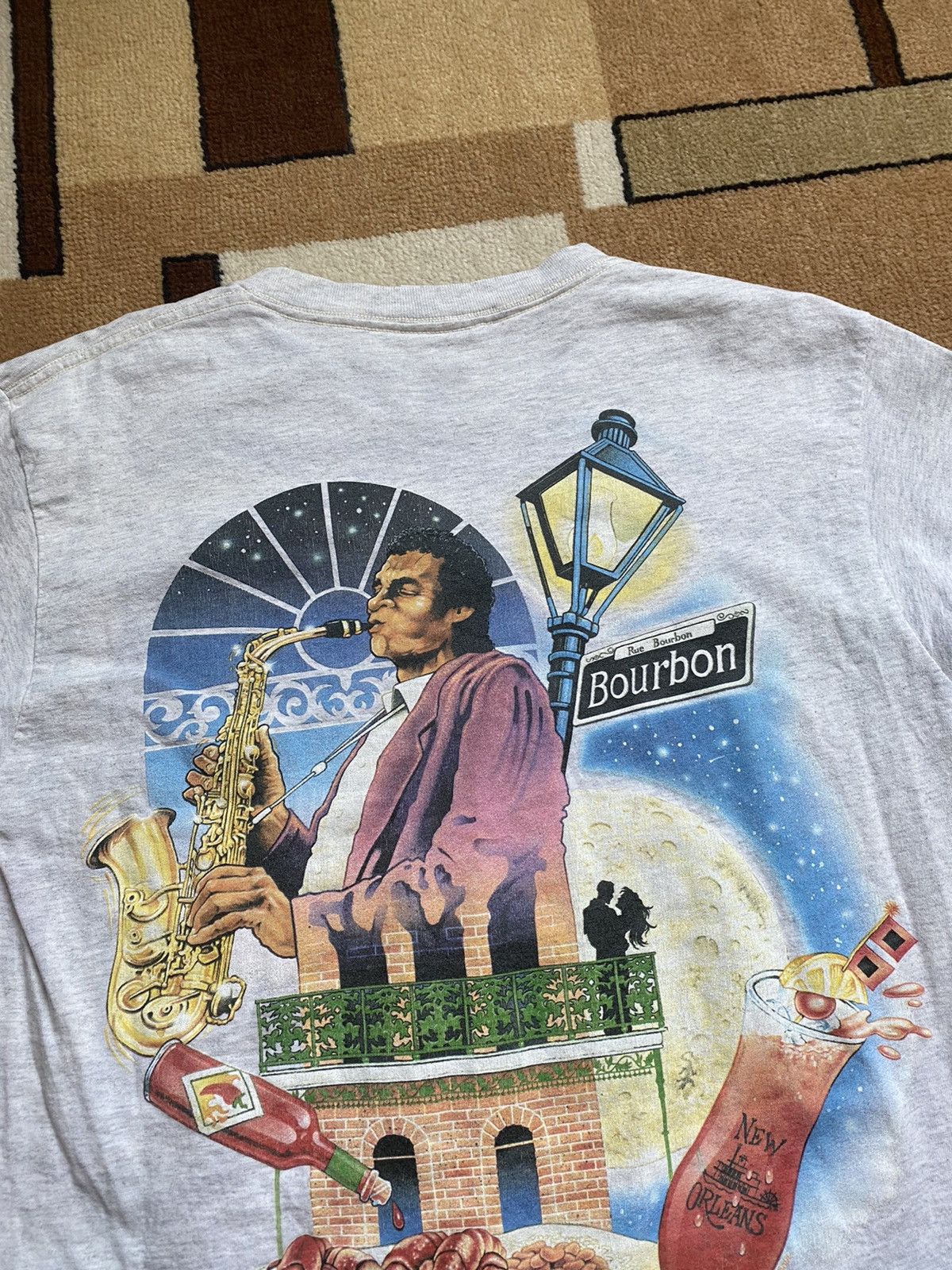 Vintage '93 Caribbean Soul Jazz Bourbon New Orleans Tee