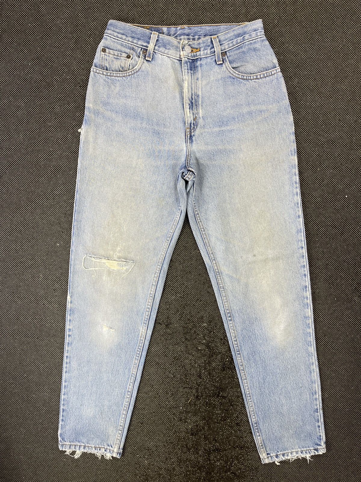 Levi's Vintage Levis 550 Distressed Jeans - J447 Size US 29 - 1 Thumbnail