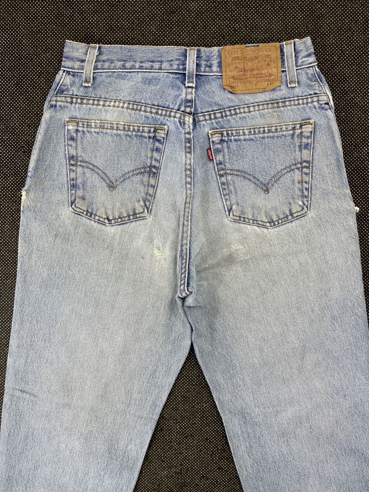 Levi's Vintage Levis 550 Distressed Jeans - J447 Size US 29 - 4 Thumbnail