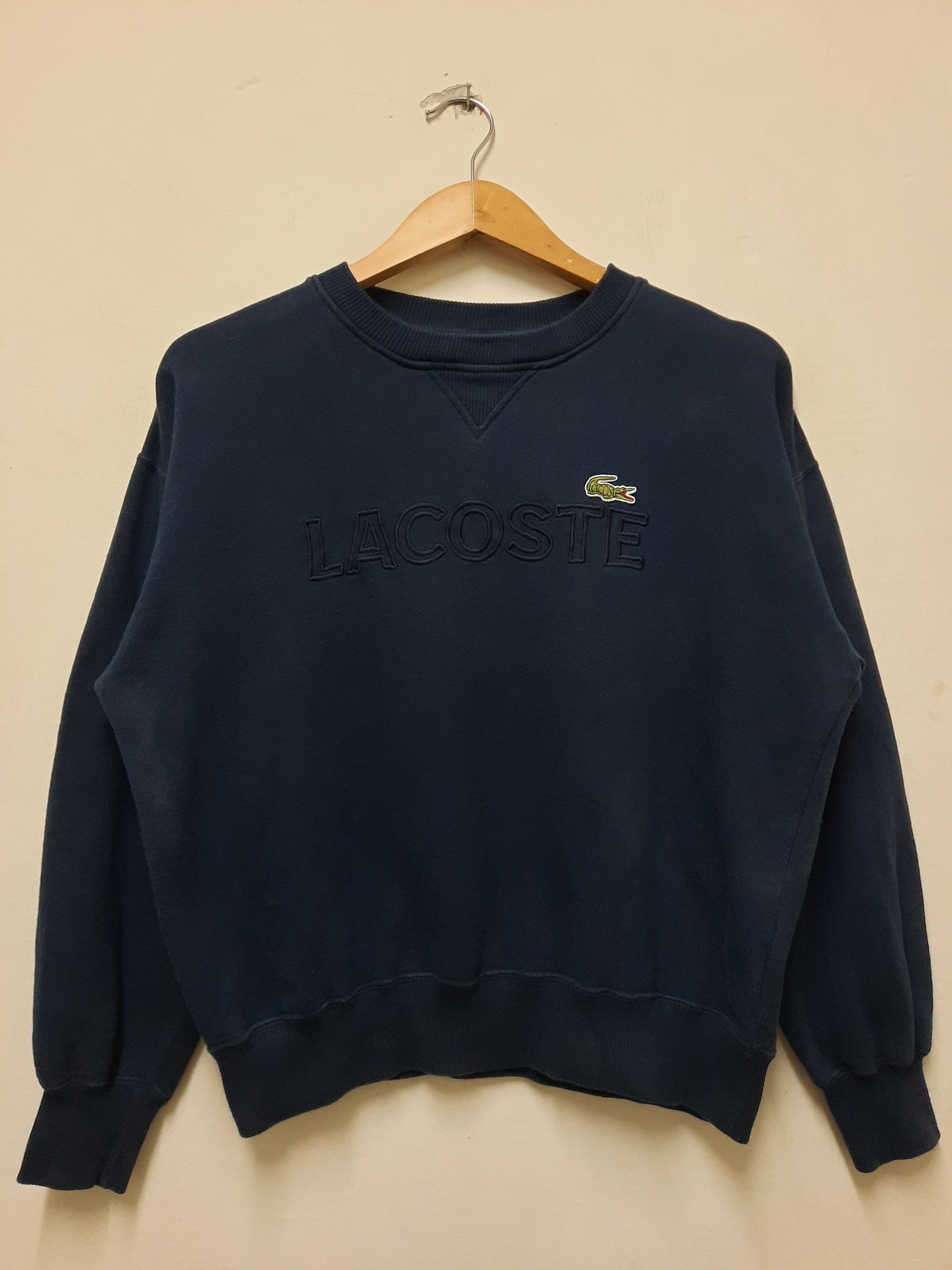 Lacoste VINTAGE LACOSTE SWEATSHIRT Size US XS / EU 42 / 0 - 1 Thumbnail