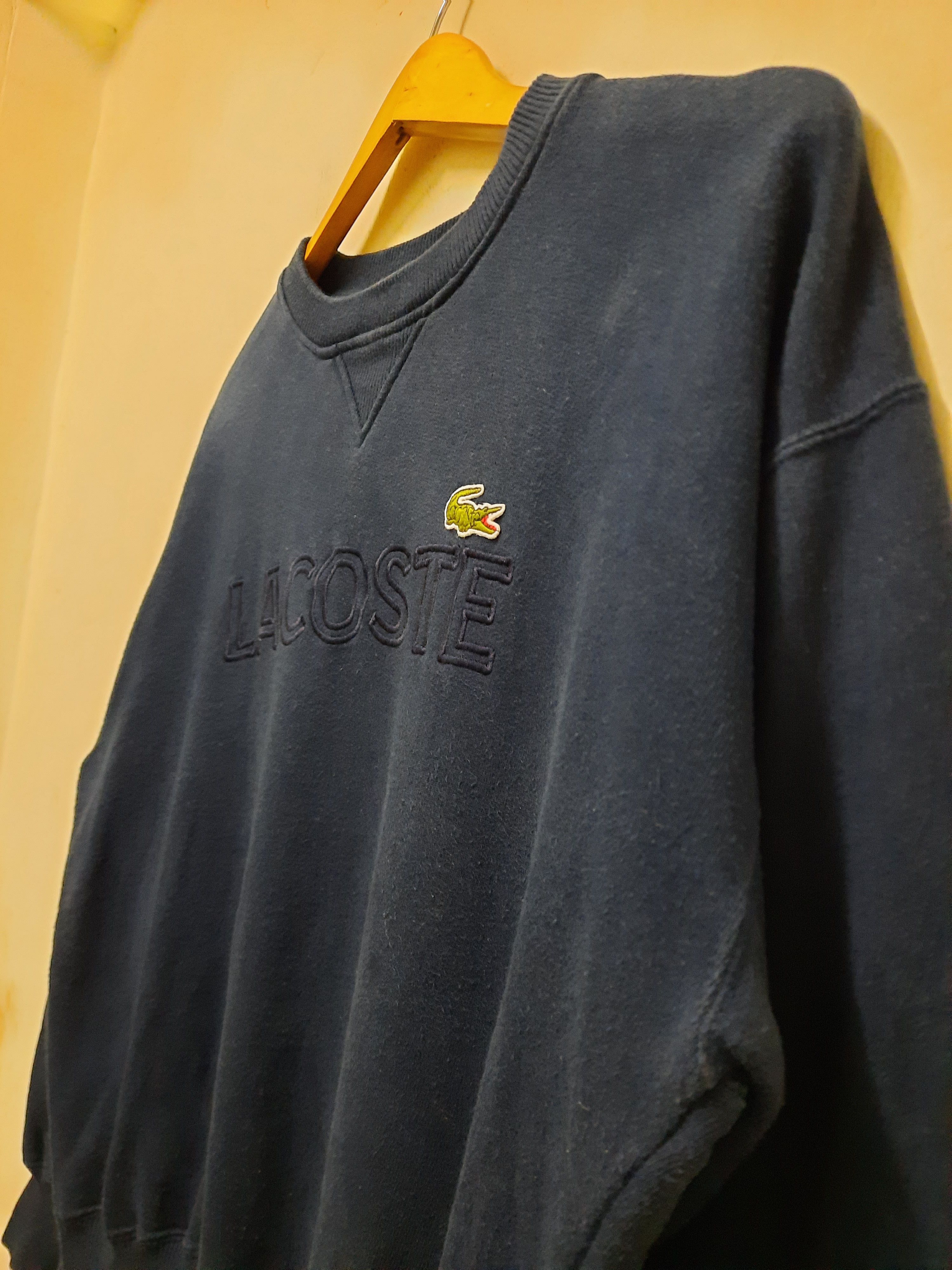 Lacoste VINTAGE LACOSTE SWEATSHIRT Size US XS / EU 42 / 0 - 2 Thumbnail