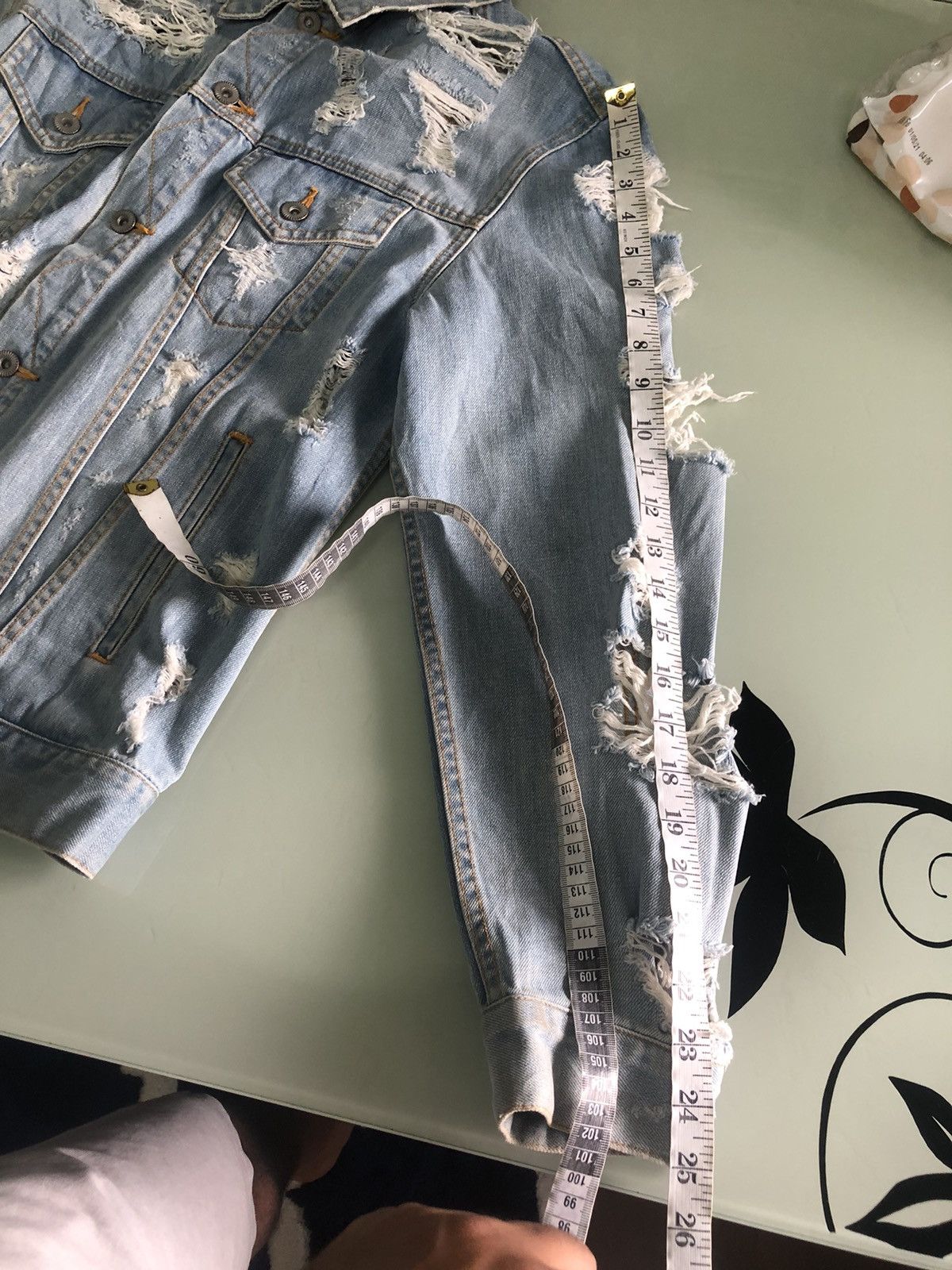 If Six Was Nine Vintage Lagenda Tokyo Distressed Trucker Jacket Like Kapital Size US M / EU 48-50 / 2 - 25 Thumbnail