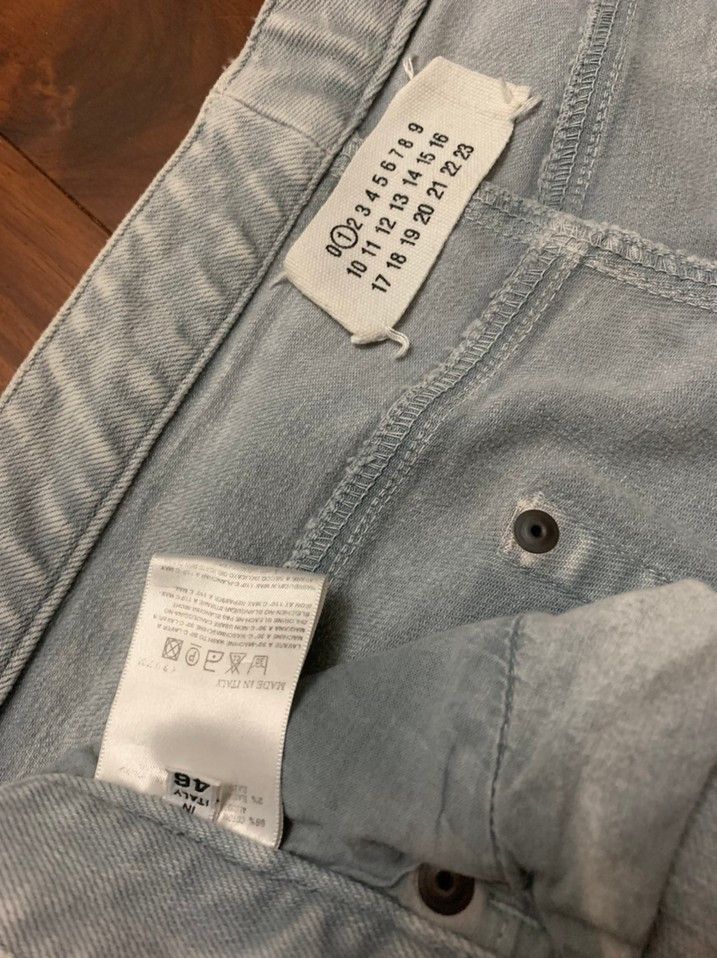 Maison Margiela MARTIN MARGIELA 09SS BLEACHED JEANS 46 Size US 30 / EU 46 - 8 Thumbnail