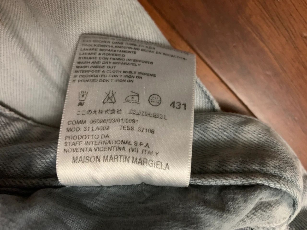 Maison Margiela MARTIN MARGIELA 09SS BLEACHED JEANS 46 Size US 30 / EU 46 - 13 Thumbnail