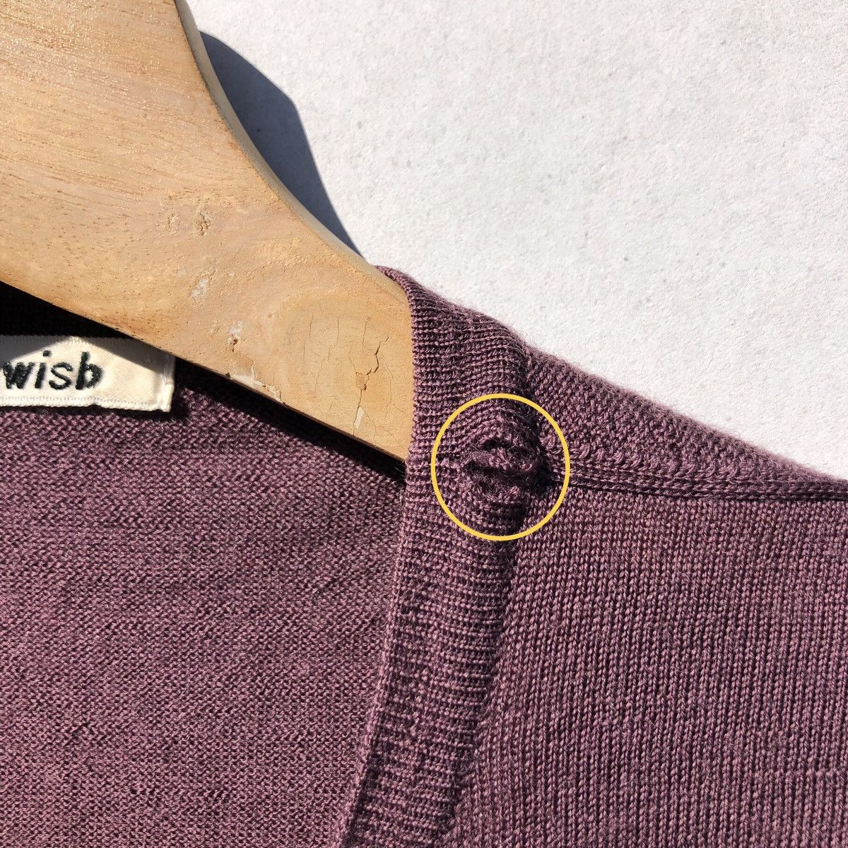 Yohji Yamamoto RARE🔥 Iwish By Yohji Yamamoto Y's Knitwear Wool Size XXS / US 00 / IT 34 - 8 Thumbnail
